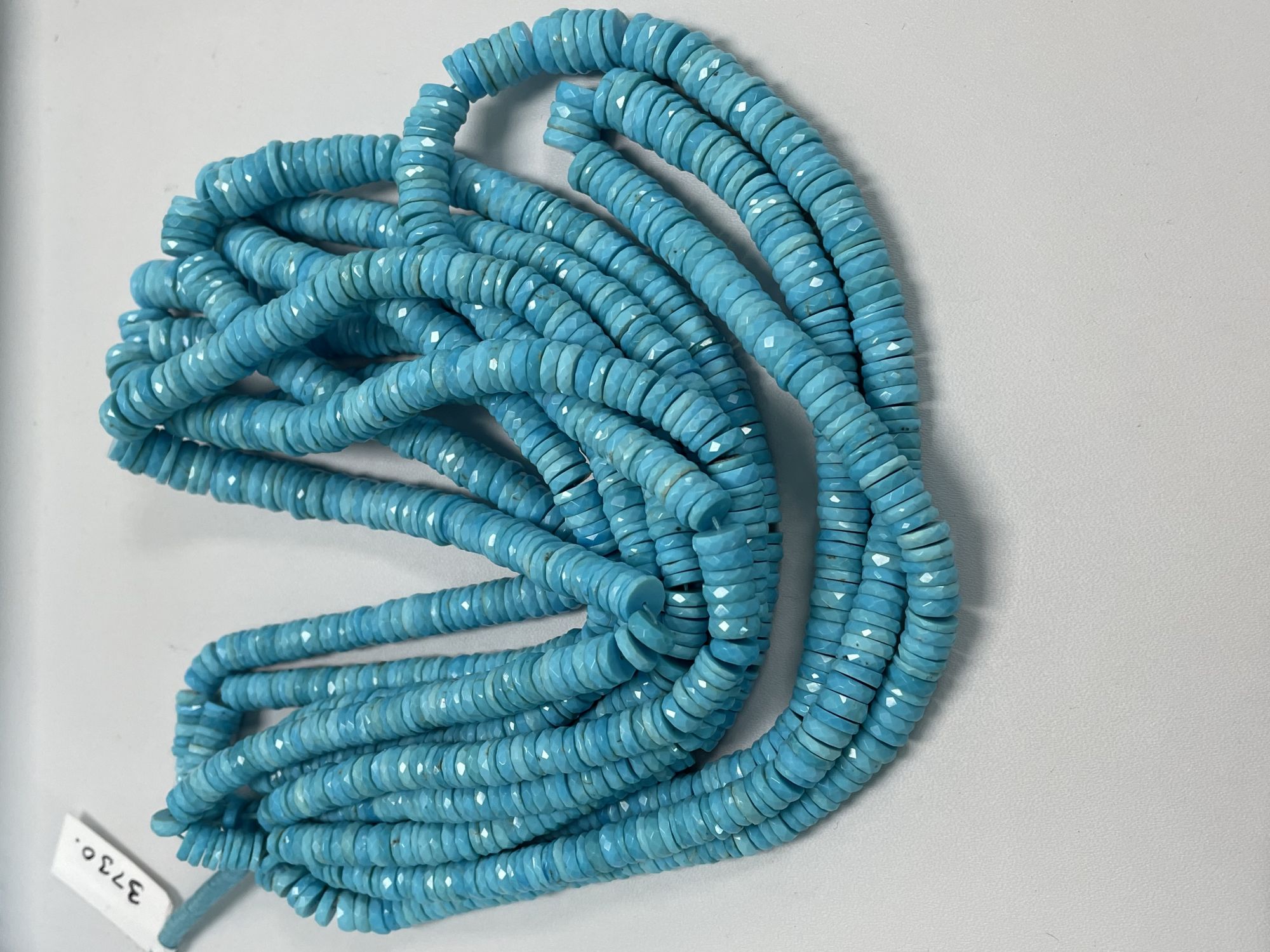 Turquoise Tire Faceted