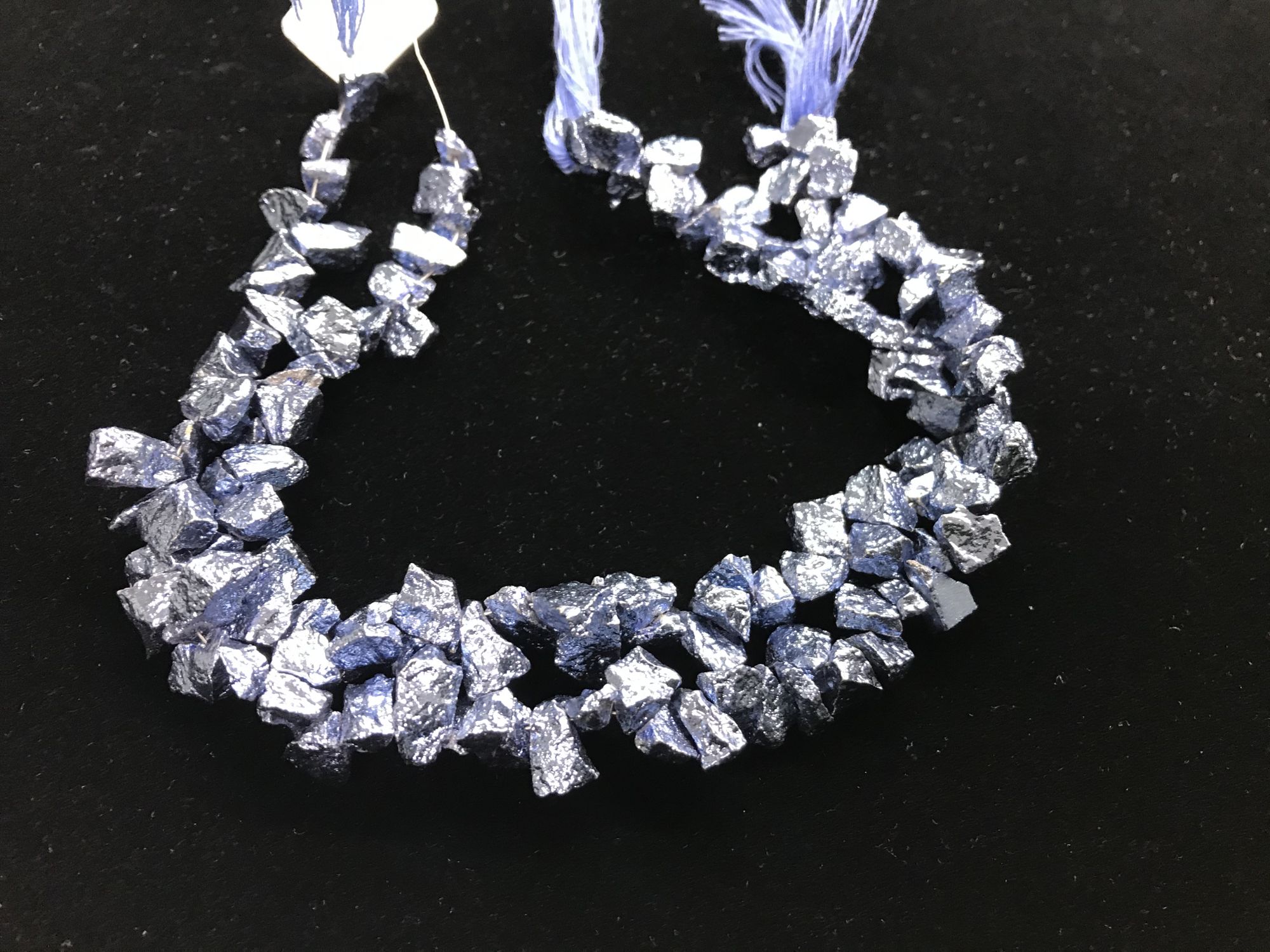 Pyrite Rough Cut Nuggets Faceted coated