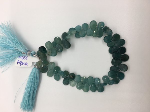 Grandidierite Pears Faceted