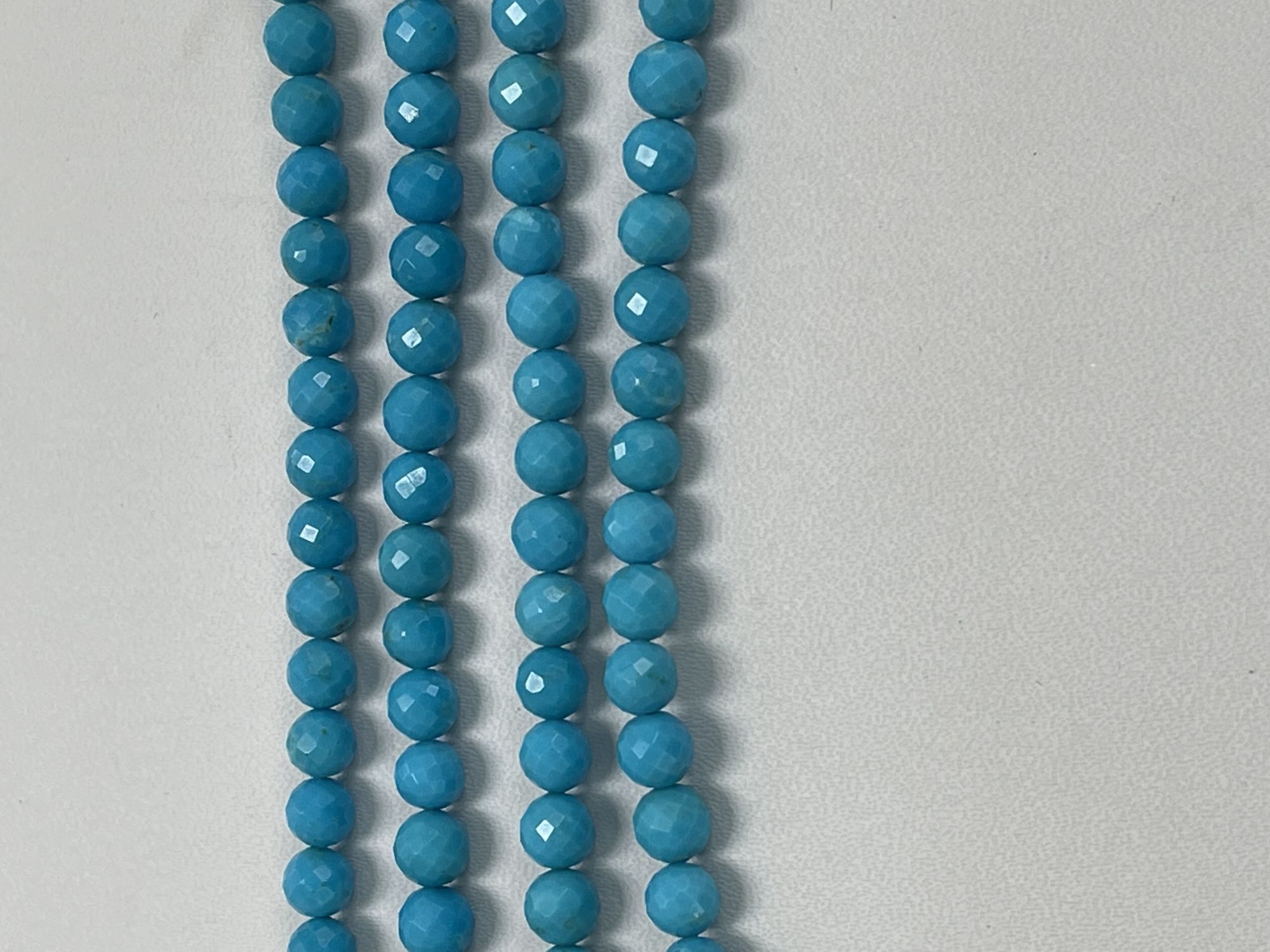 Turquoise Round Faceted