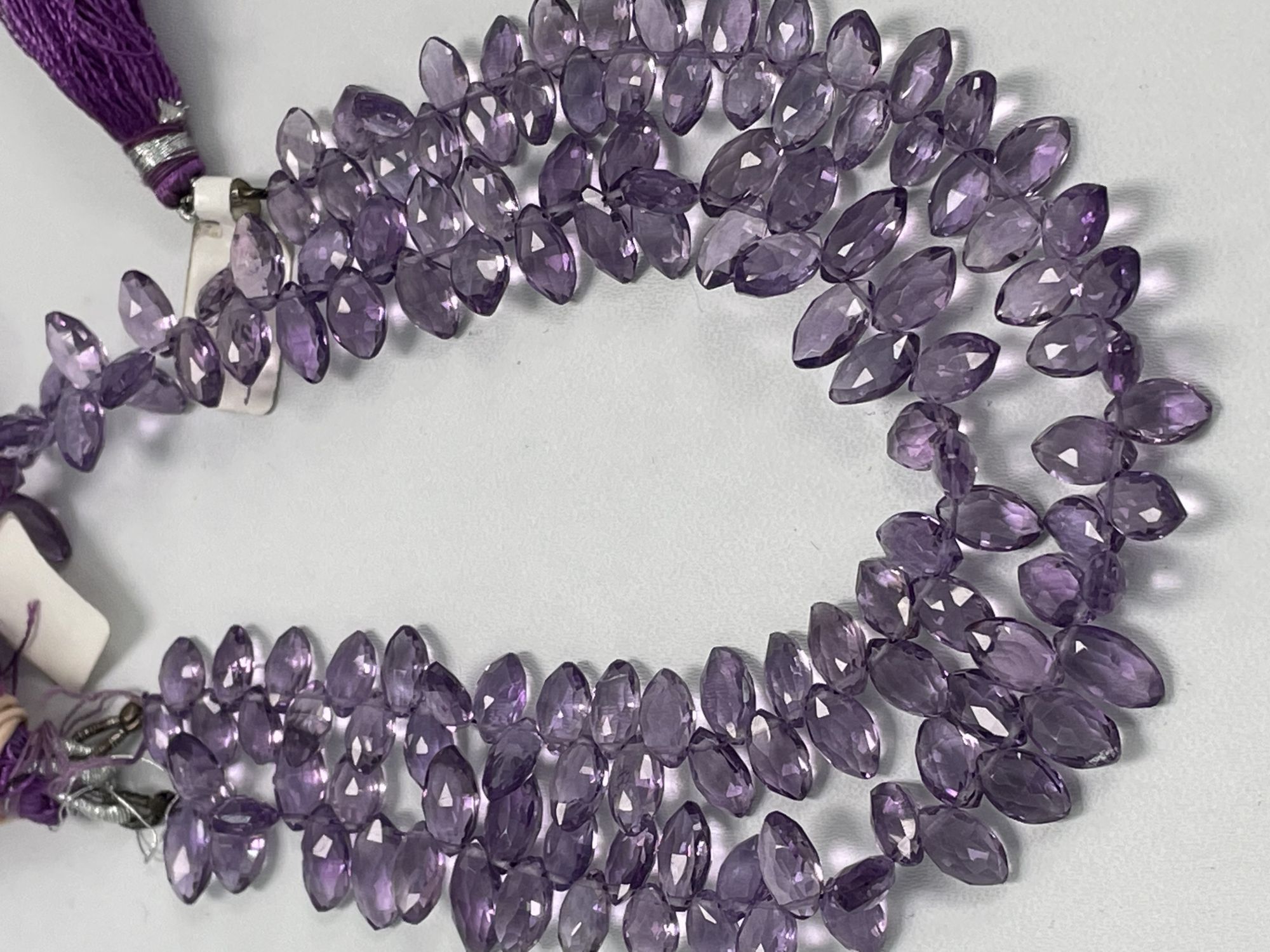 Purple Amethyst Marquise Faceted