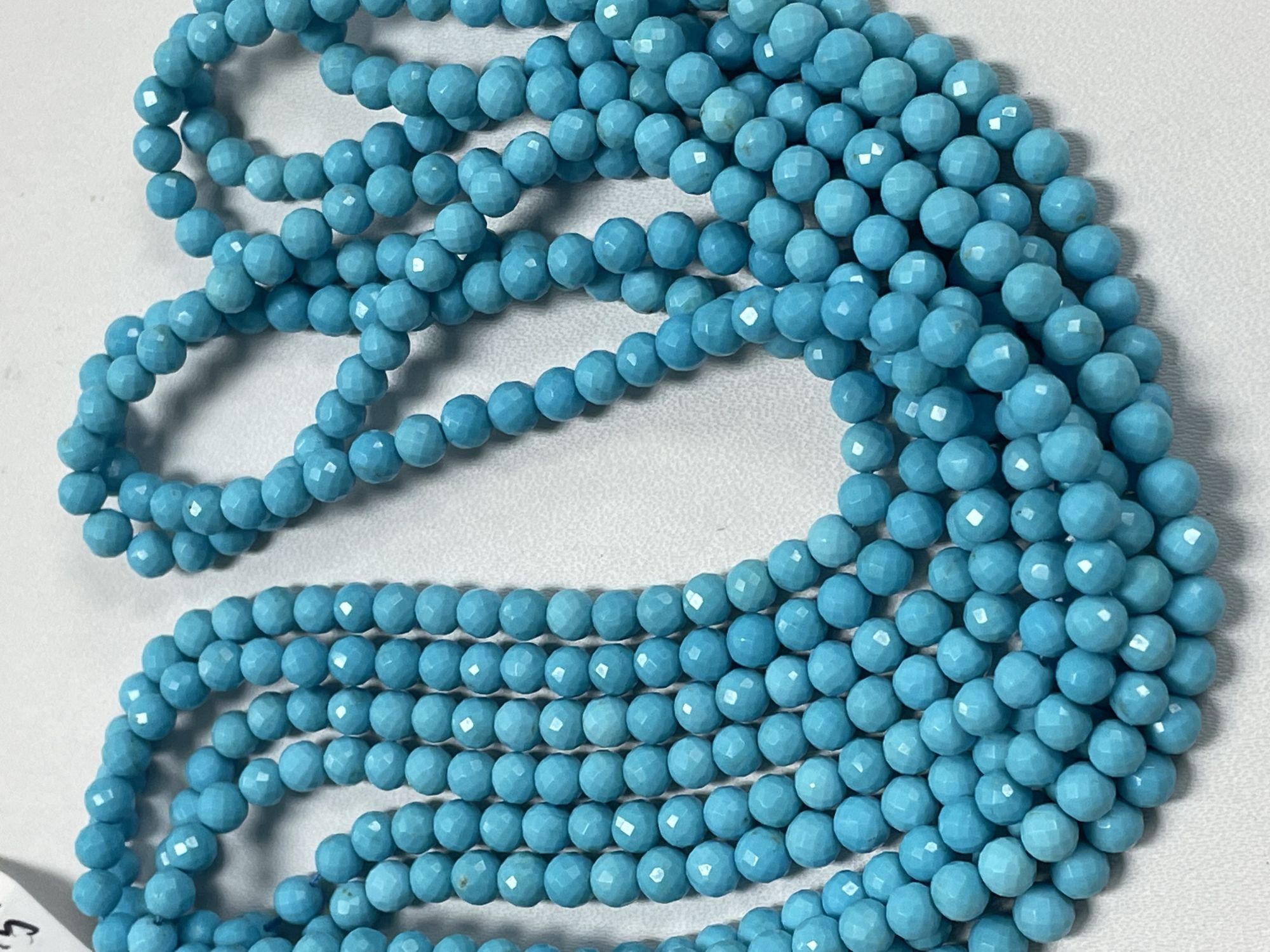 Turquoise Round Faceted