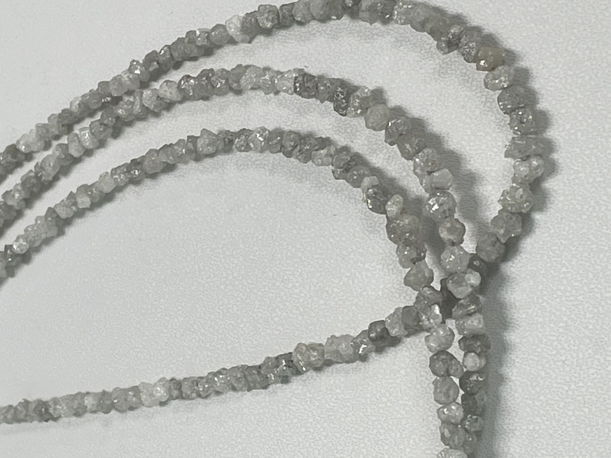 Light Grey Rough Cut Diamond