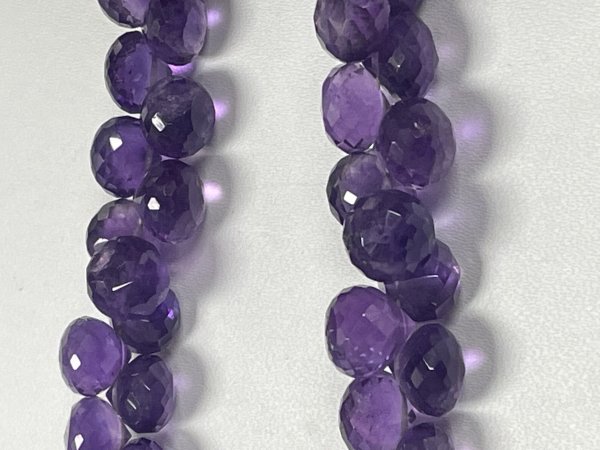 African Amethyst Onions Faceted