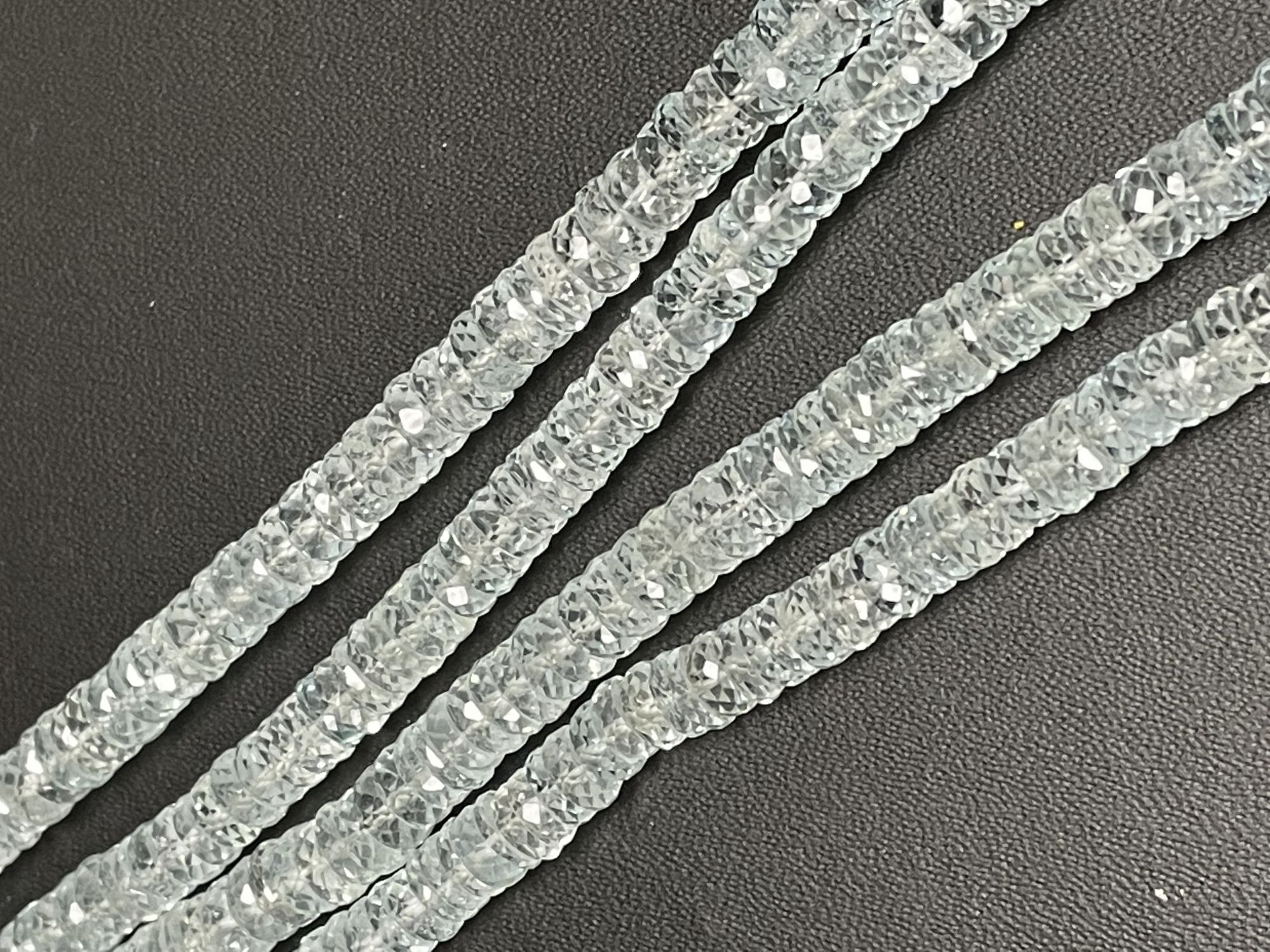 Aquamarine Tire Faceted