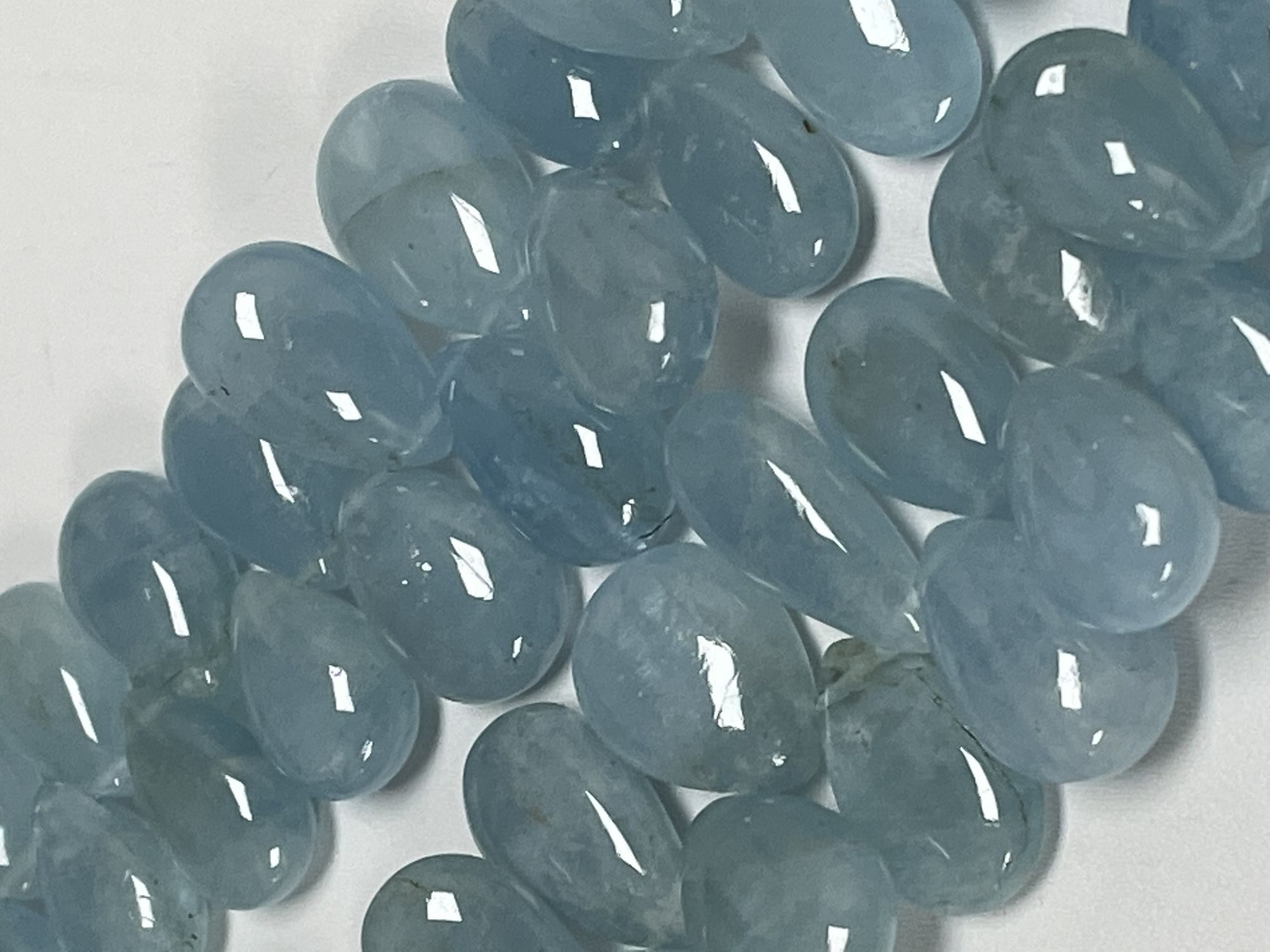 Aquamarine Pear Smooth