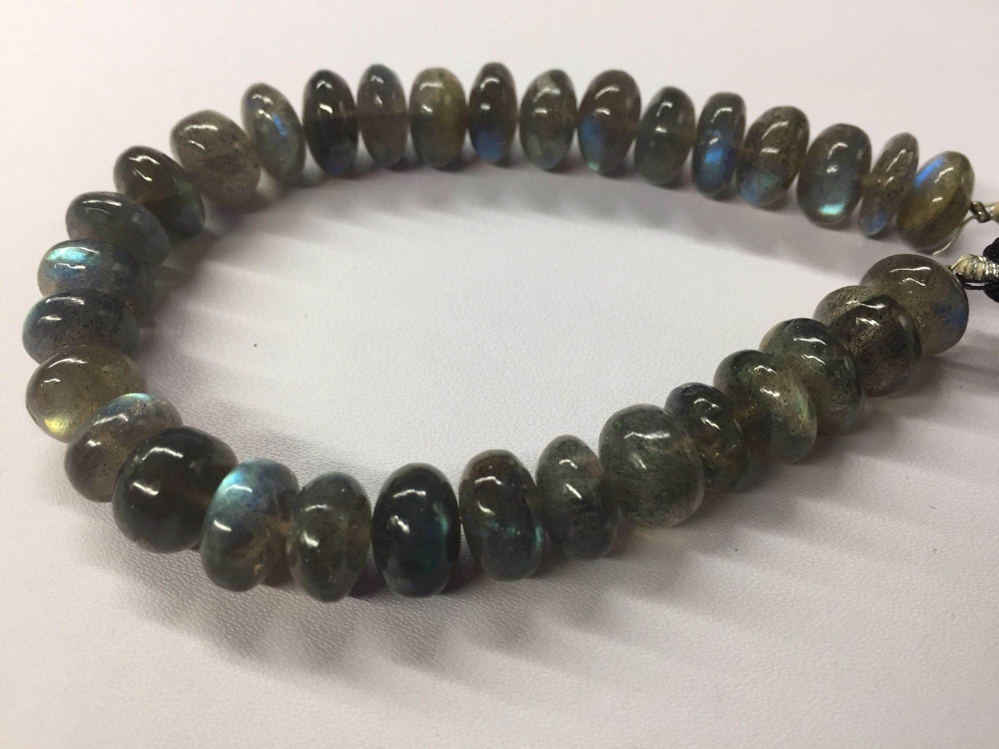 Labradorite Rondelle Smooth