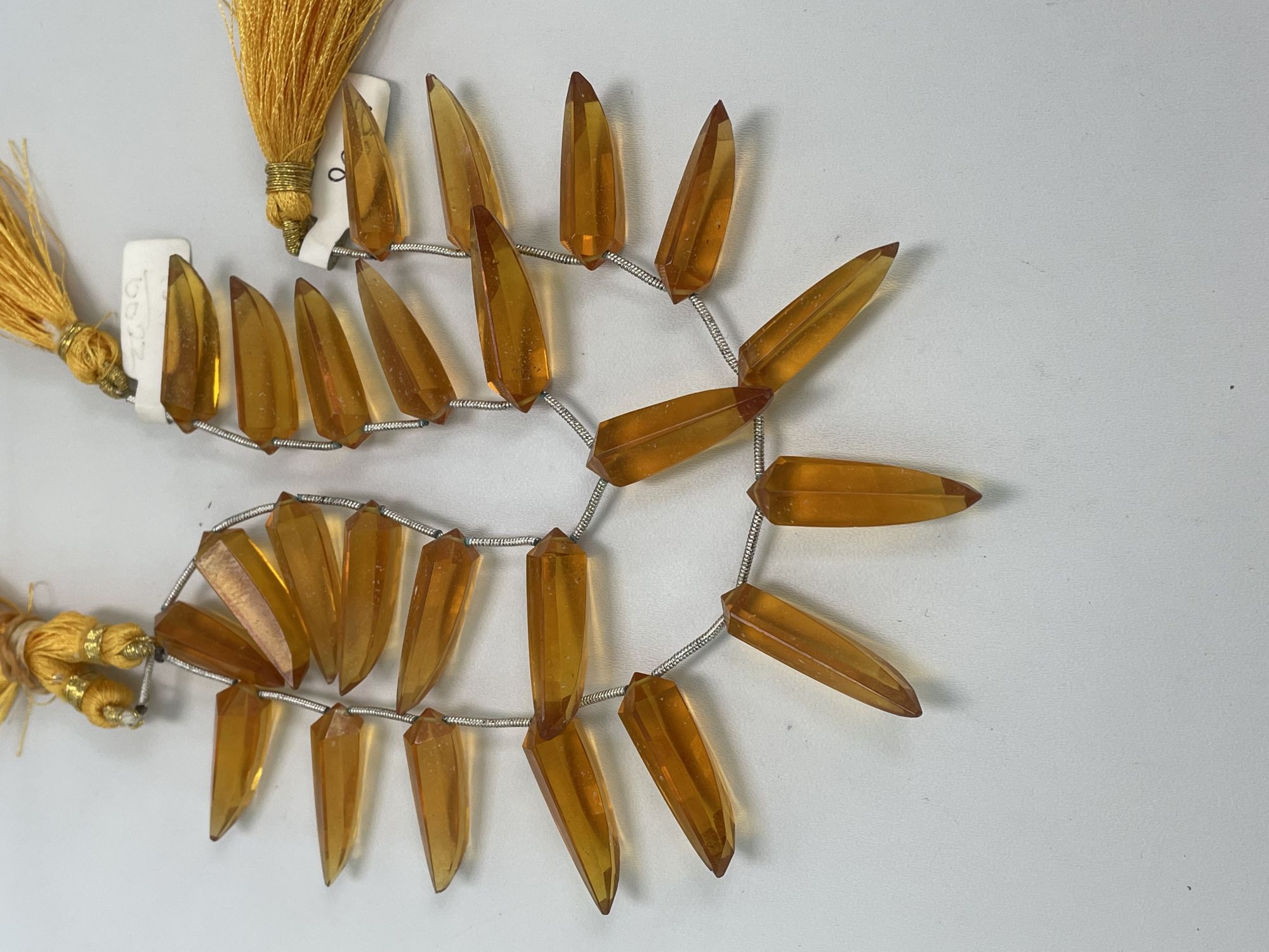 Citrine Hydro Quartz Okra Faceted