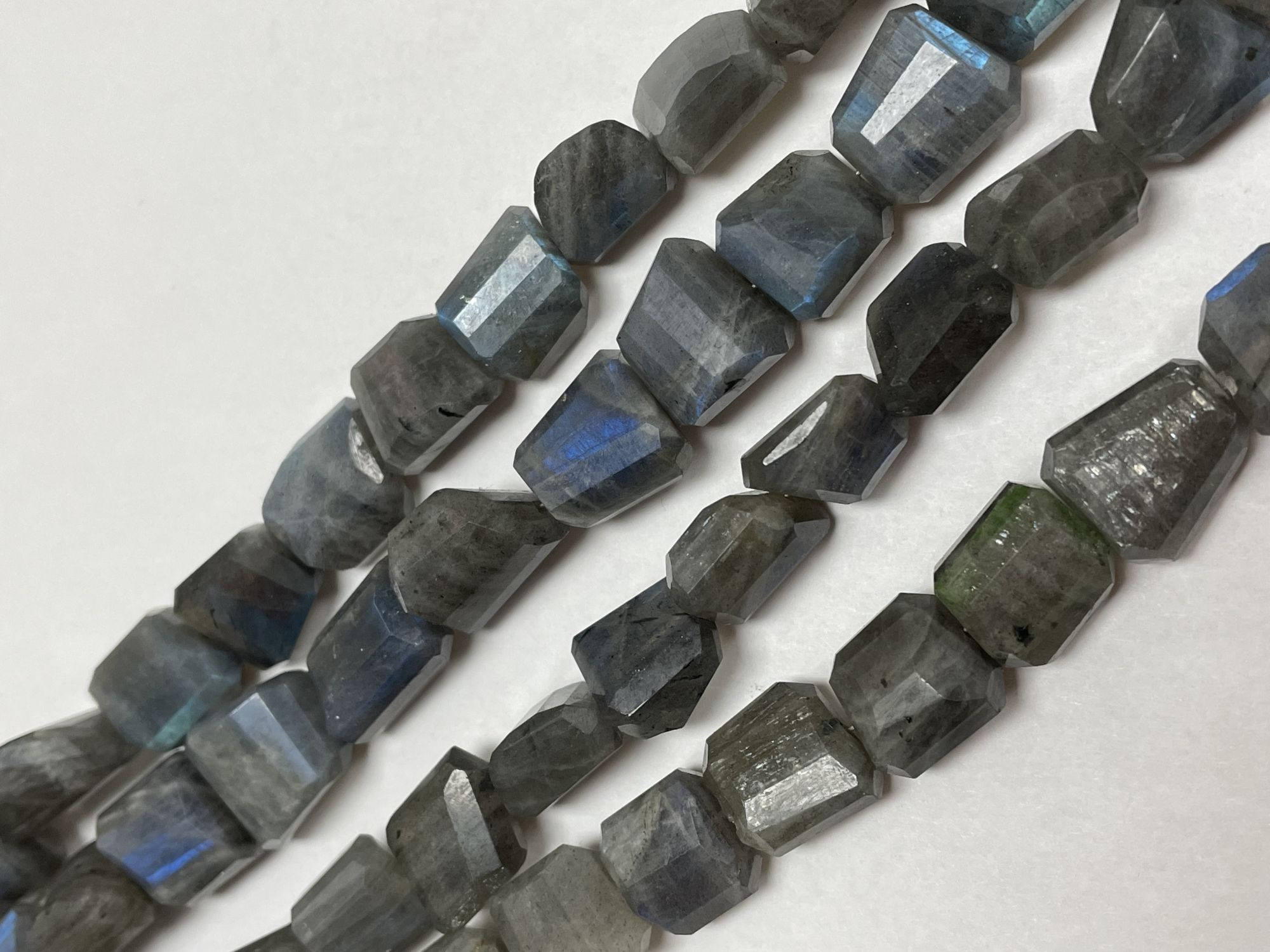 Labradorite Nugget Faceted