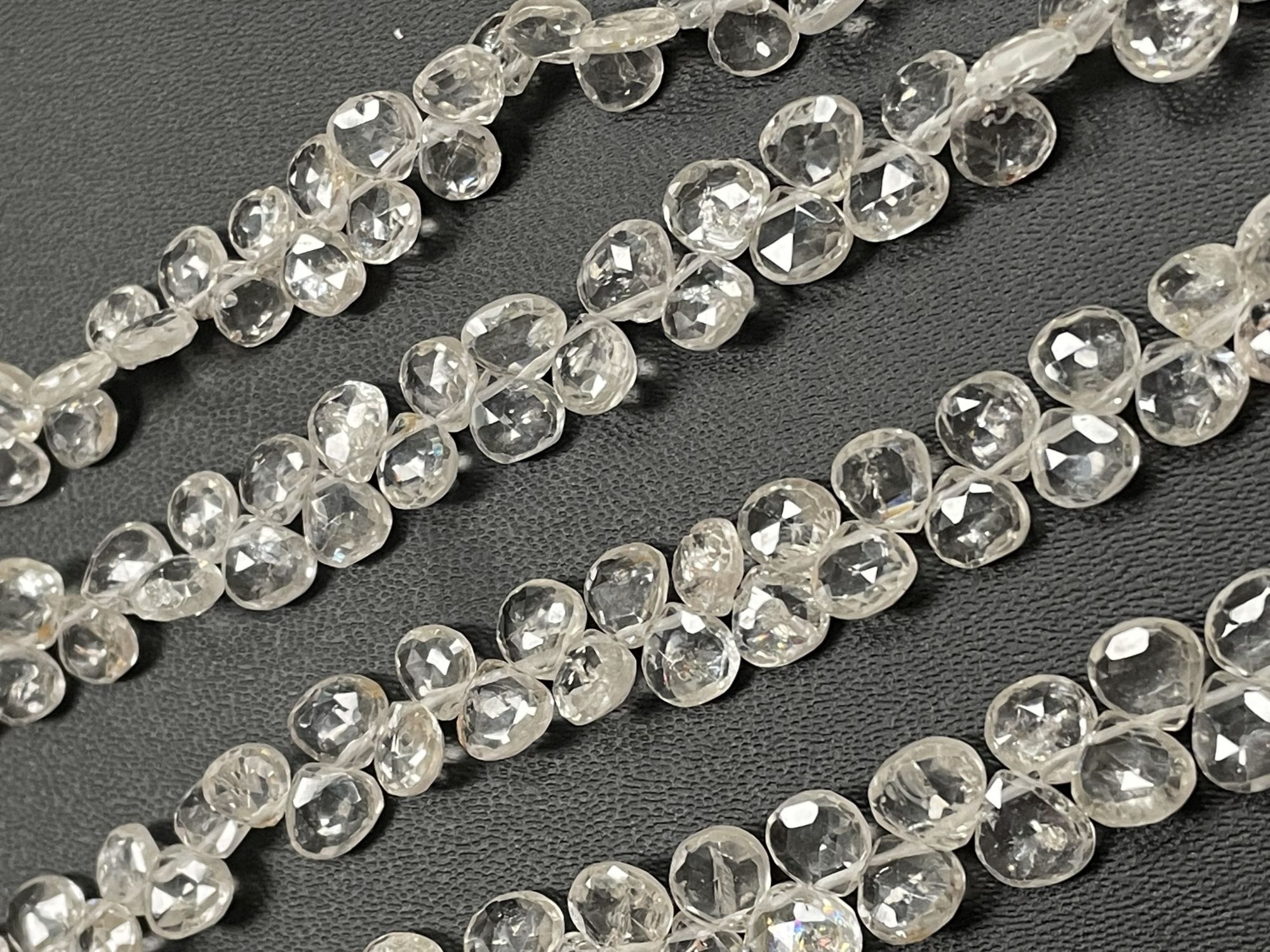 Zircon Heart Faceted