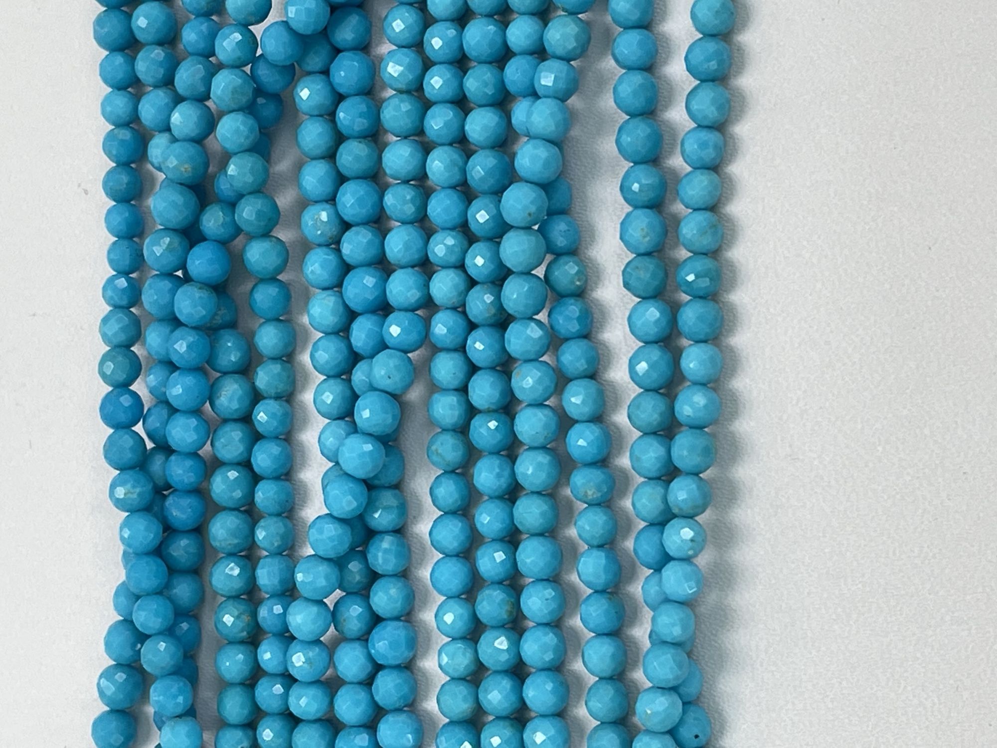 Turquoise Round Faceted