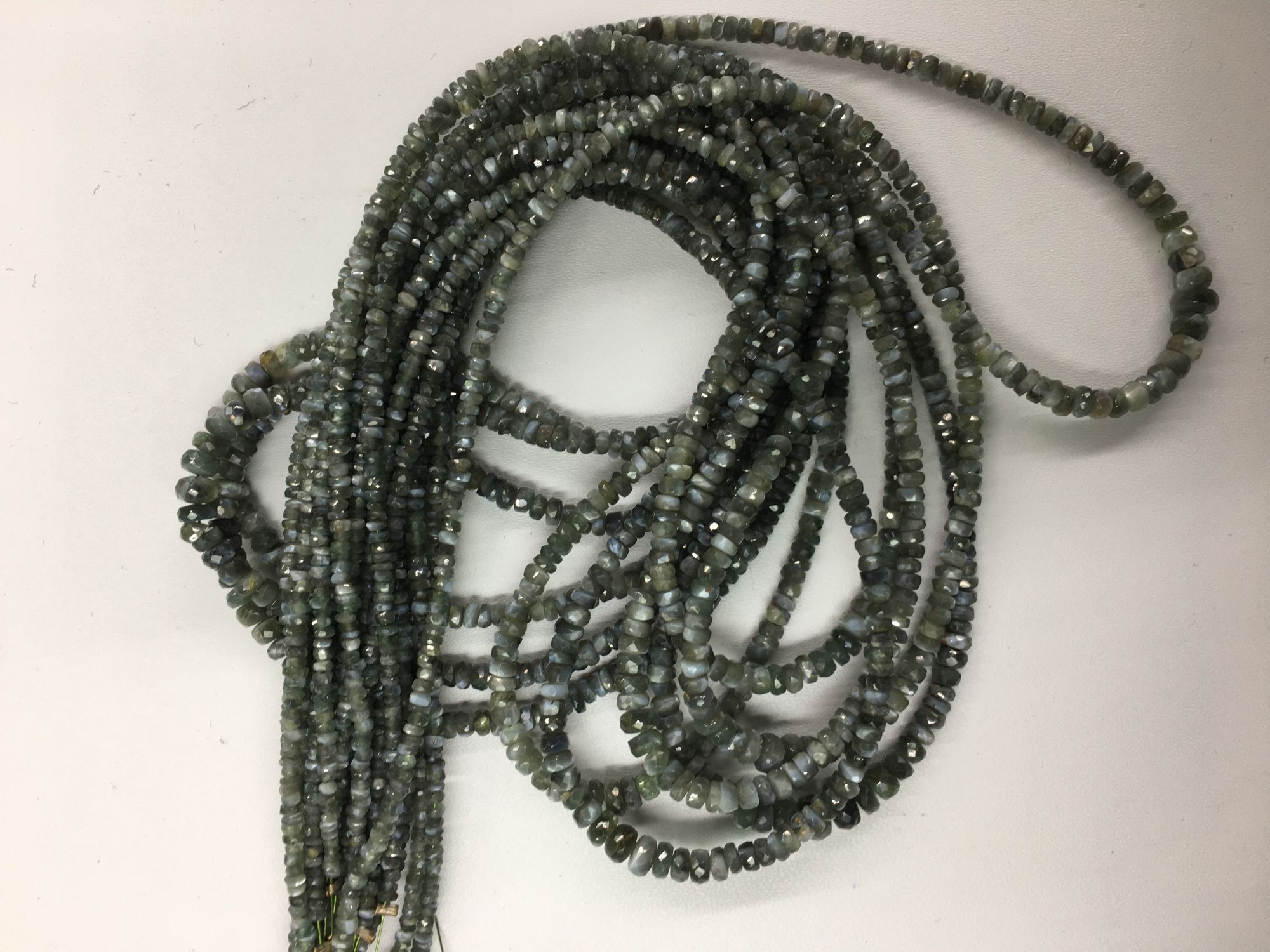 Alexandarite Rondelles Faceted