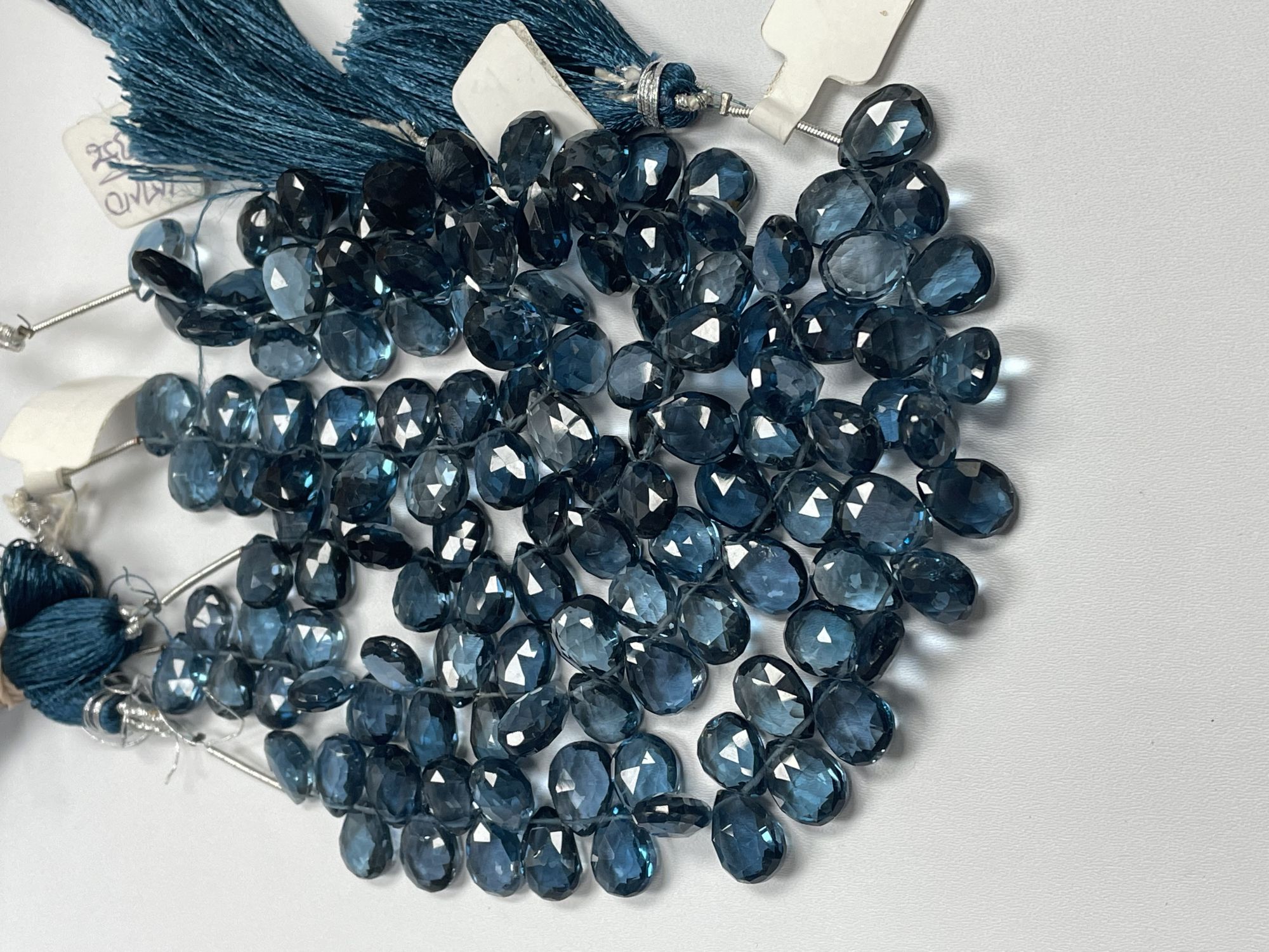 London Blue Topaz Pear Faceted