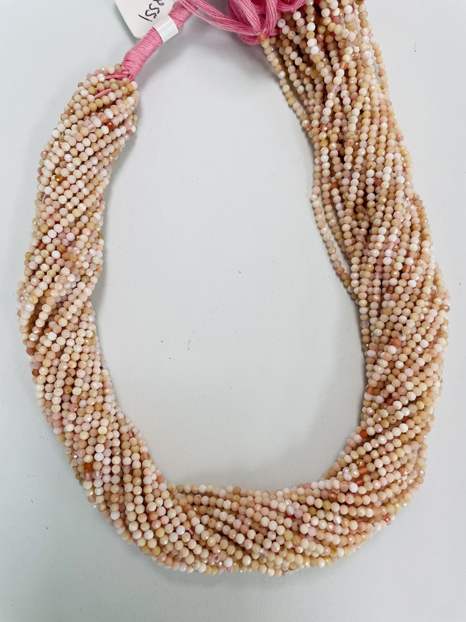 Shaded Opal Rondelle Faceted