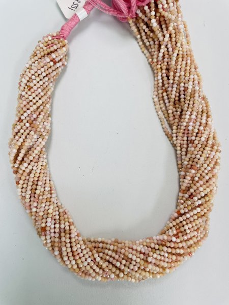 Shaded Opal Rondelle Faceted