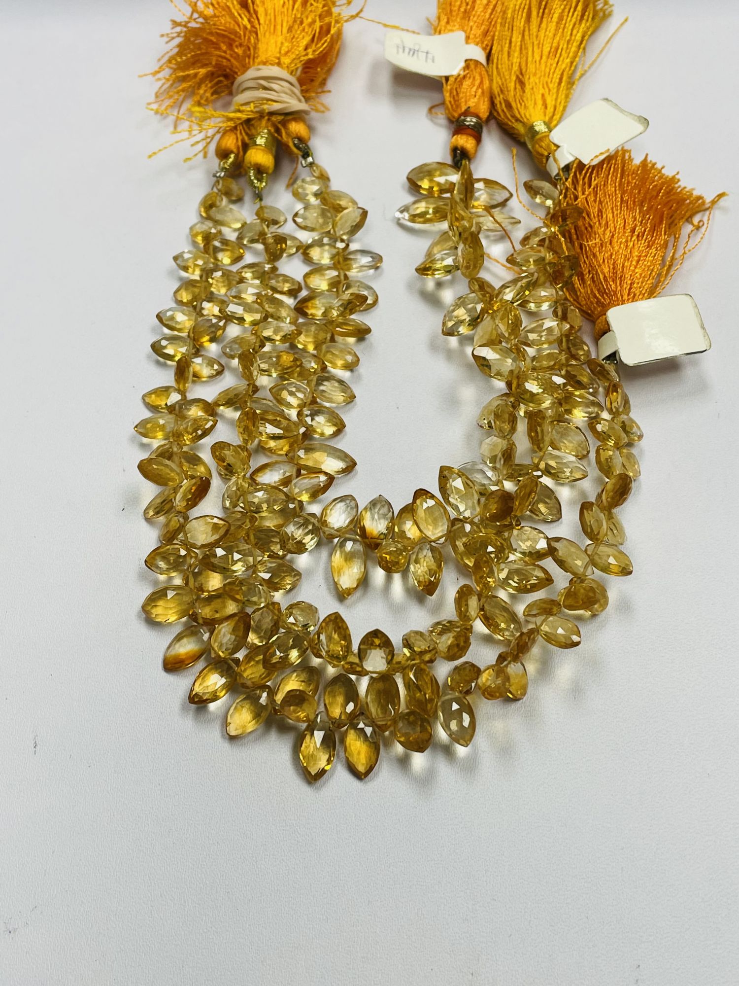 Citrine Marquise Faceted
