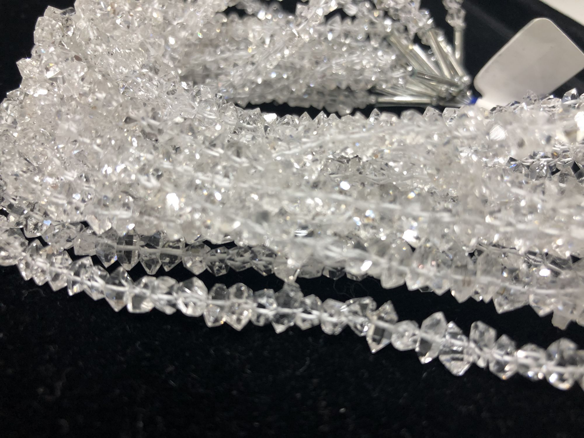 Herkimer Diamonds Funky Cut Faceted(Quartz)