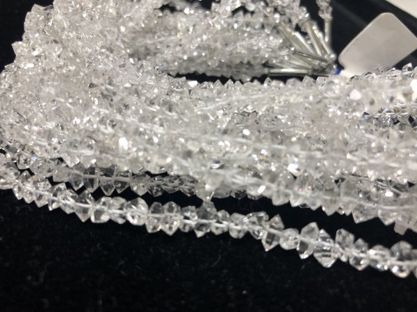 Herkimer Diamonds Funky Cut Faceted(Quartz)