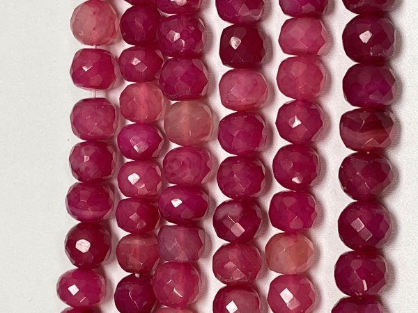 Pink Chalcedony Round Faceted