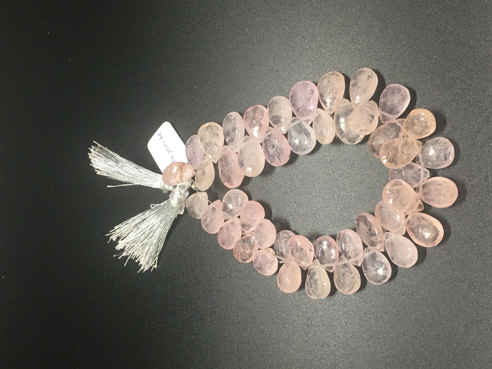 Morganite Pears Faceted