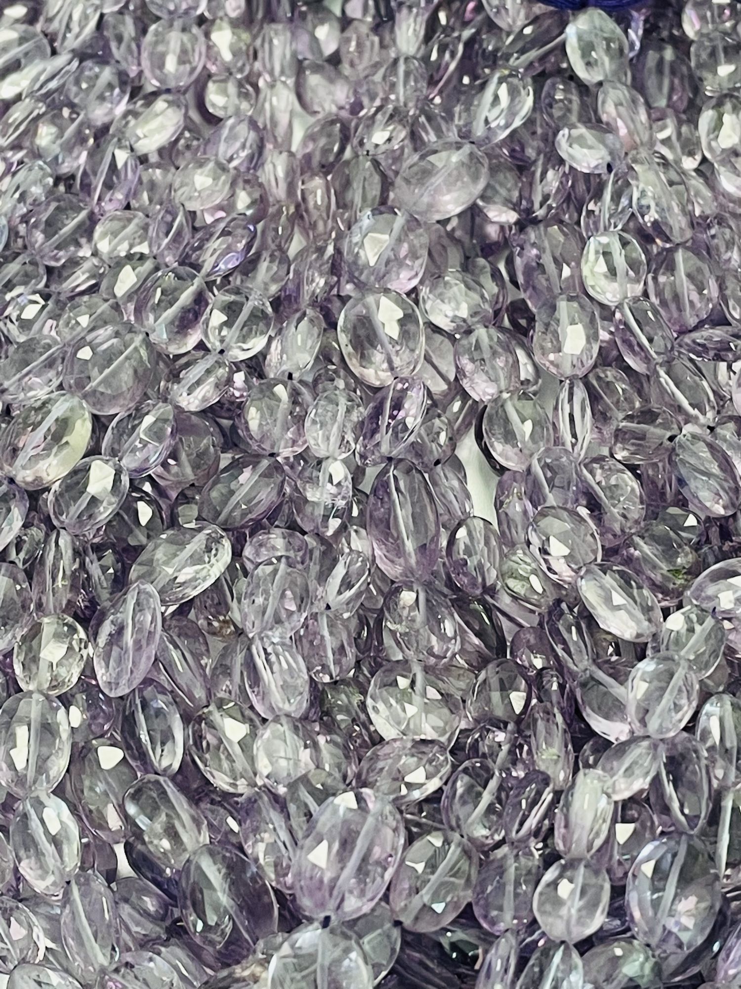 Purple Amethyst Oval Faceted