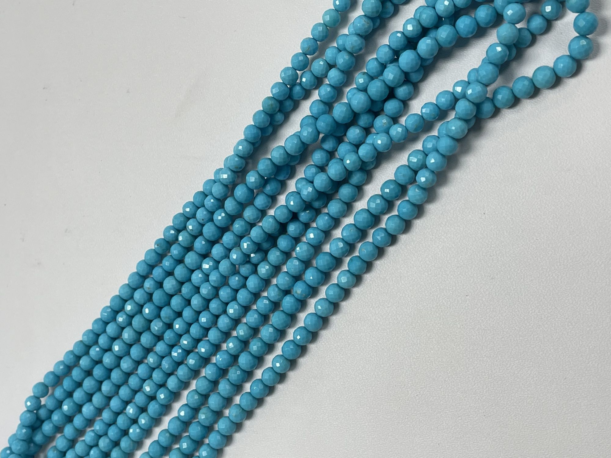 Turquoise Round Faceted