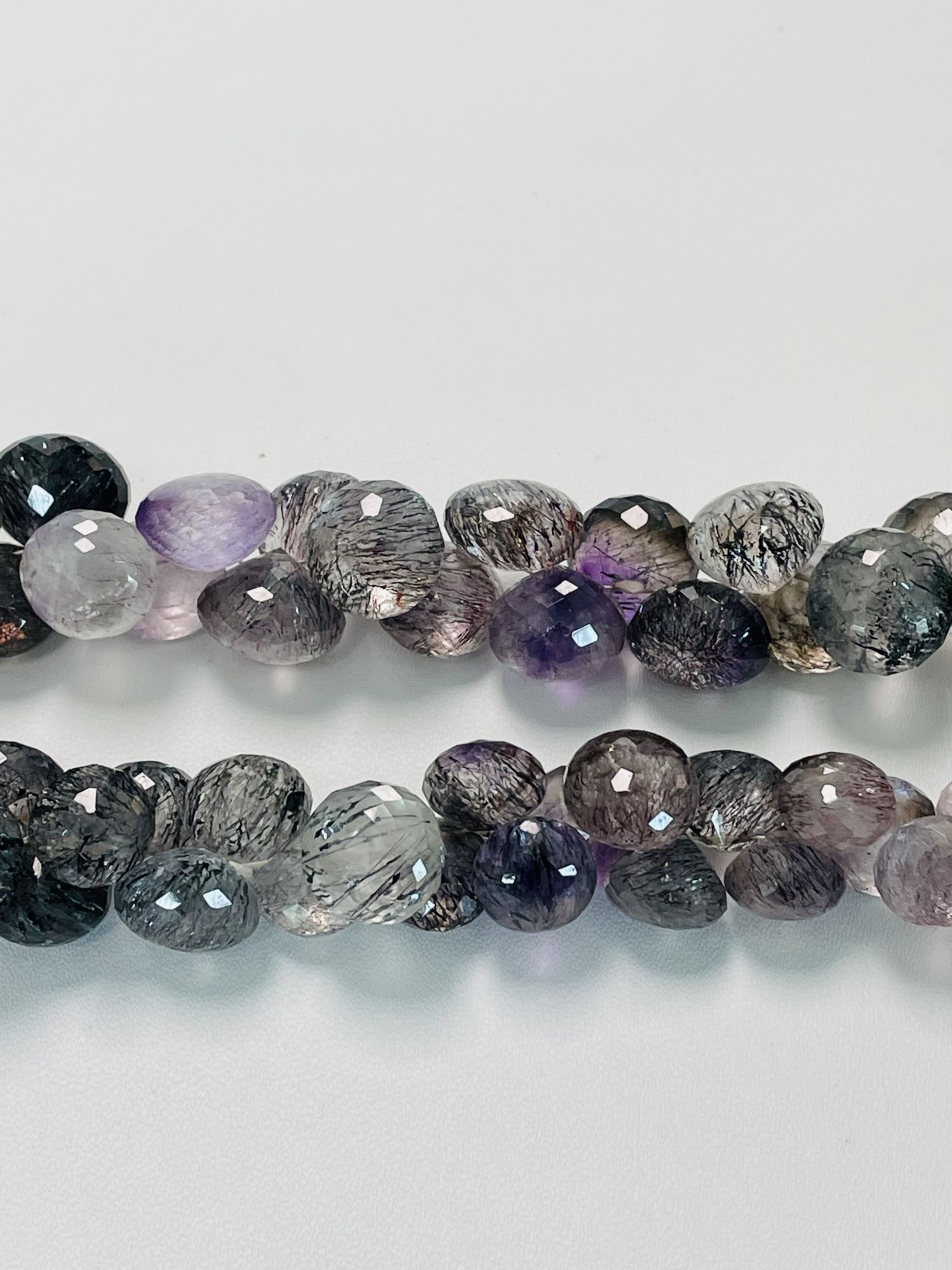 Moss Amethyst Onion Faceted