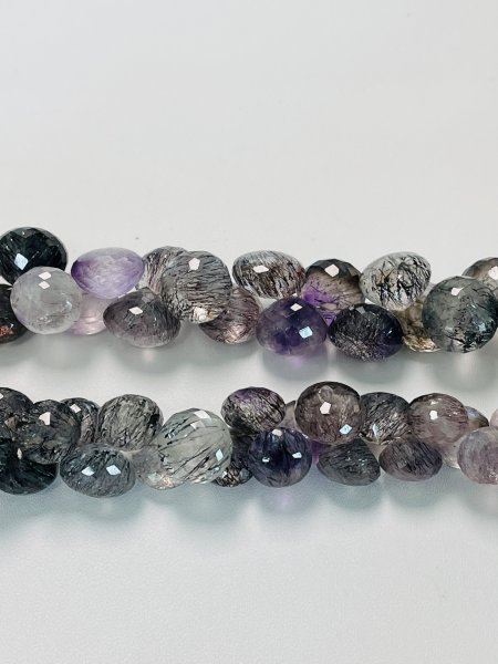 Moss Amethyst Onion Faceted