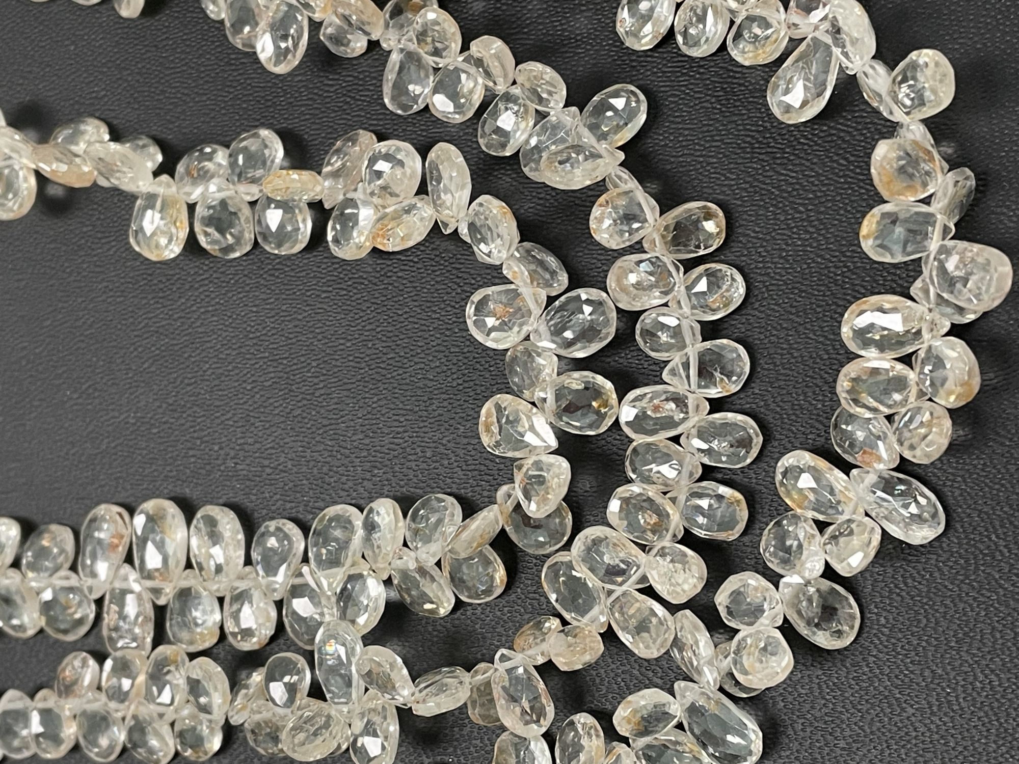 Zircon Pear Faceted