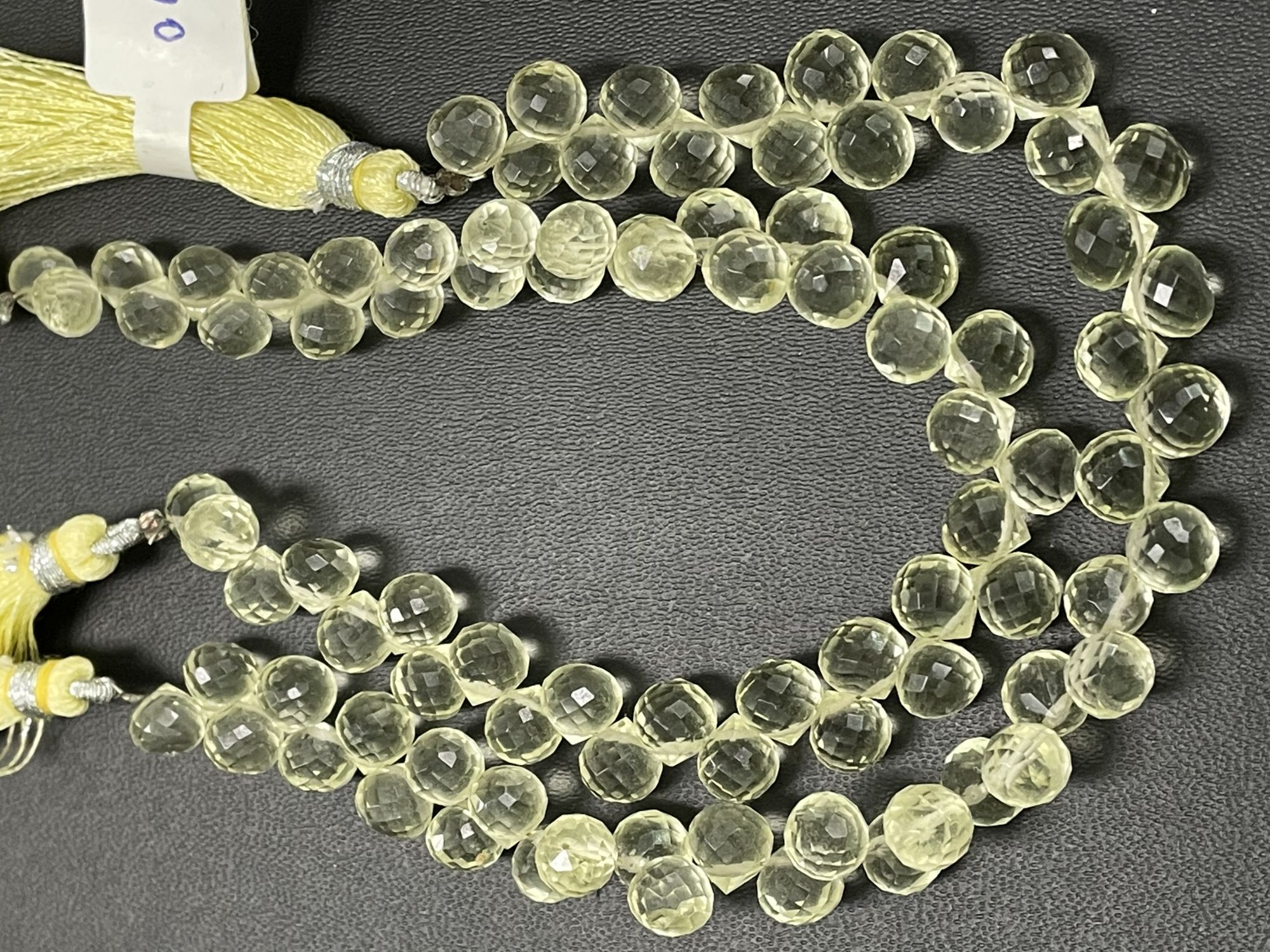 Lemon Quartz Onion Faceted