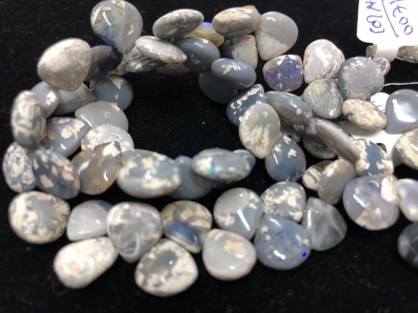 Lightning Ridge Australian Opal Hearts Smooth