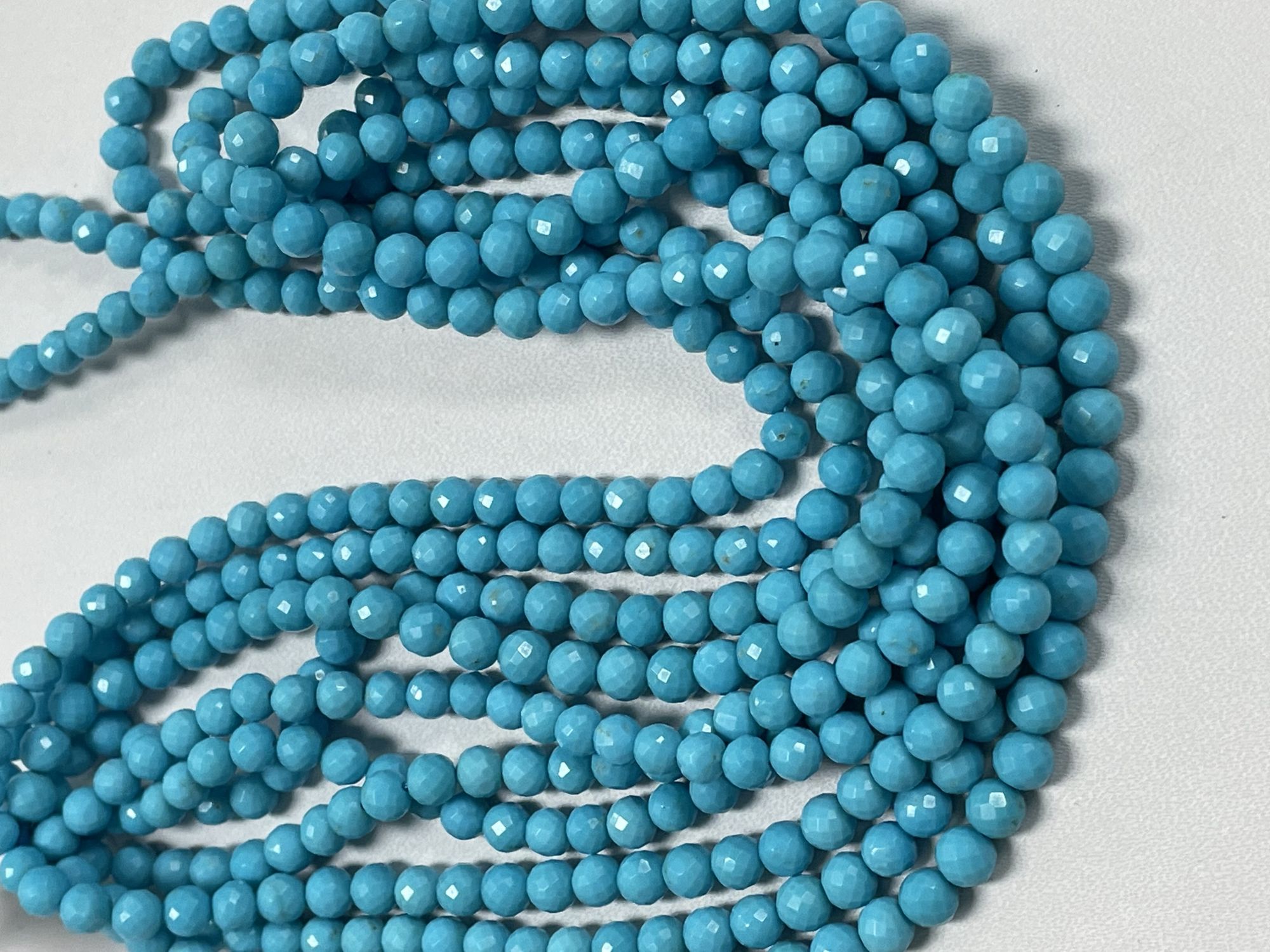Turquoise Round Faceted