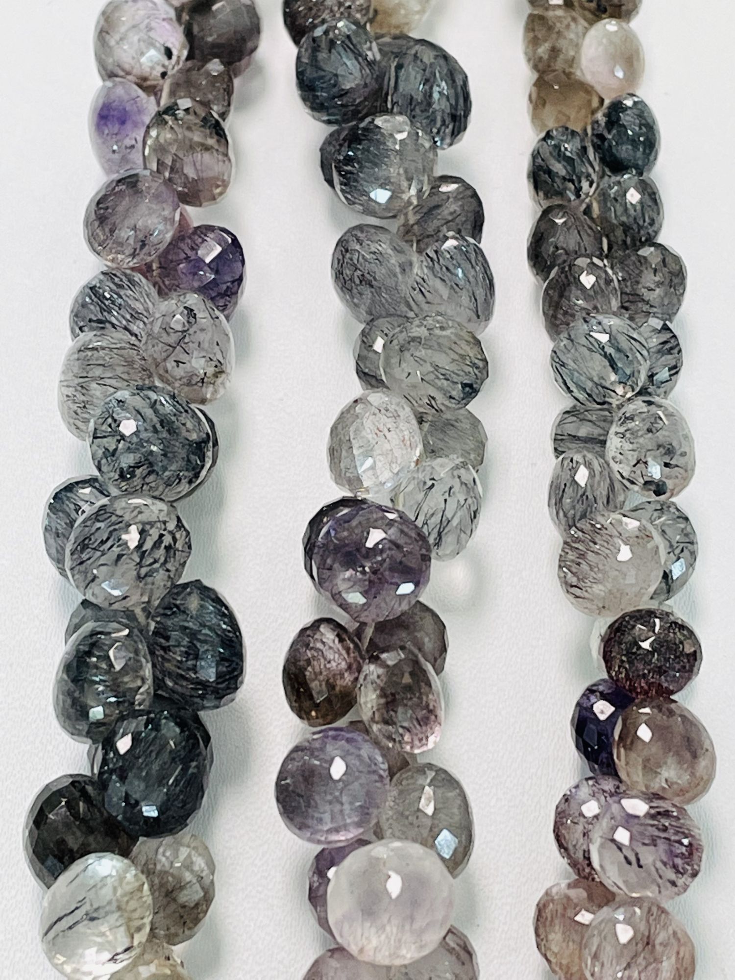 Moss Amethyst Onion Faceted