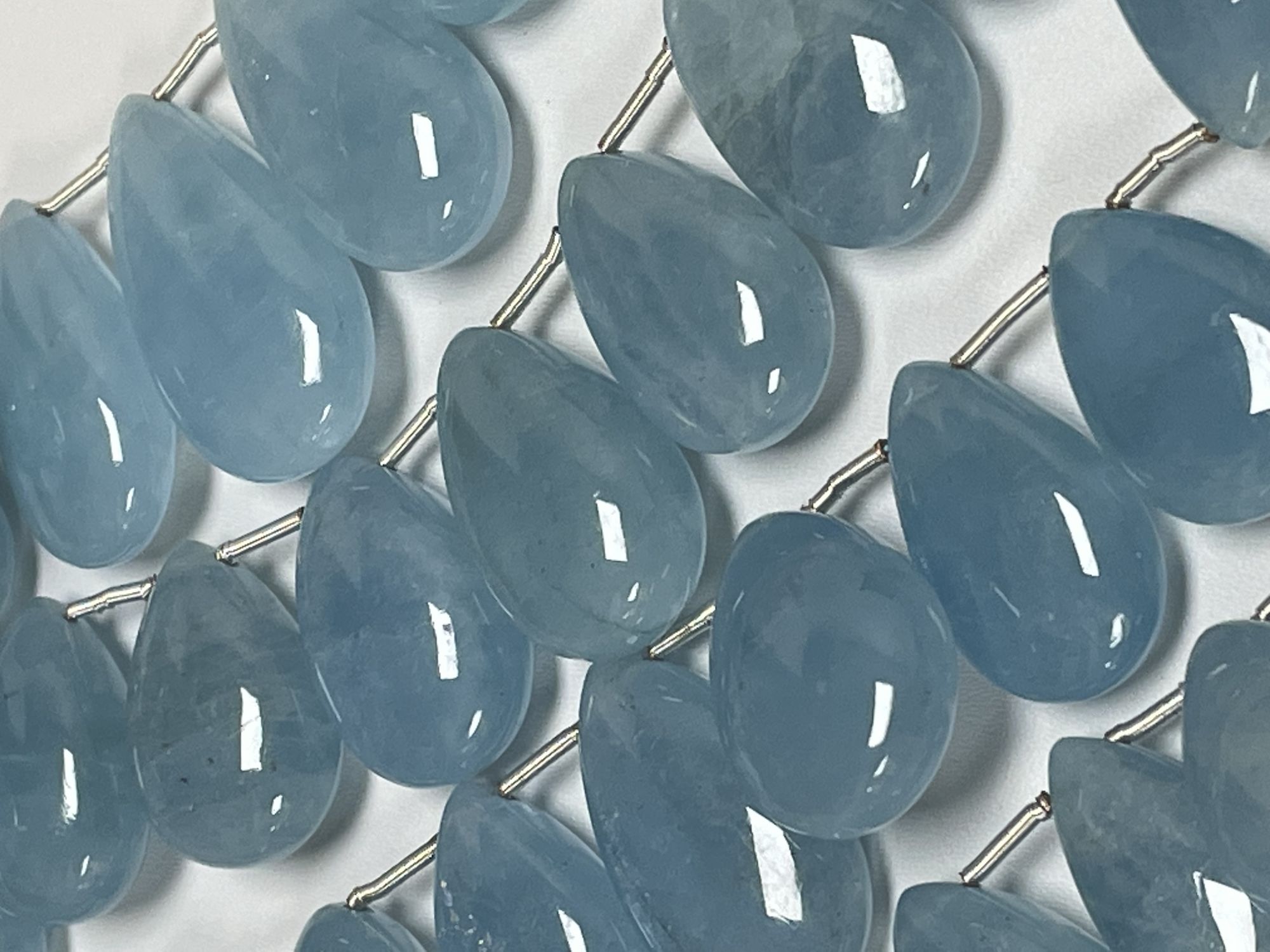 Aquamarine Pear Smooth