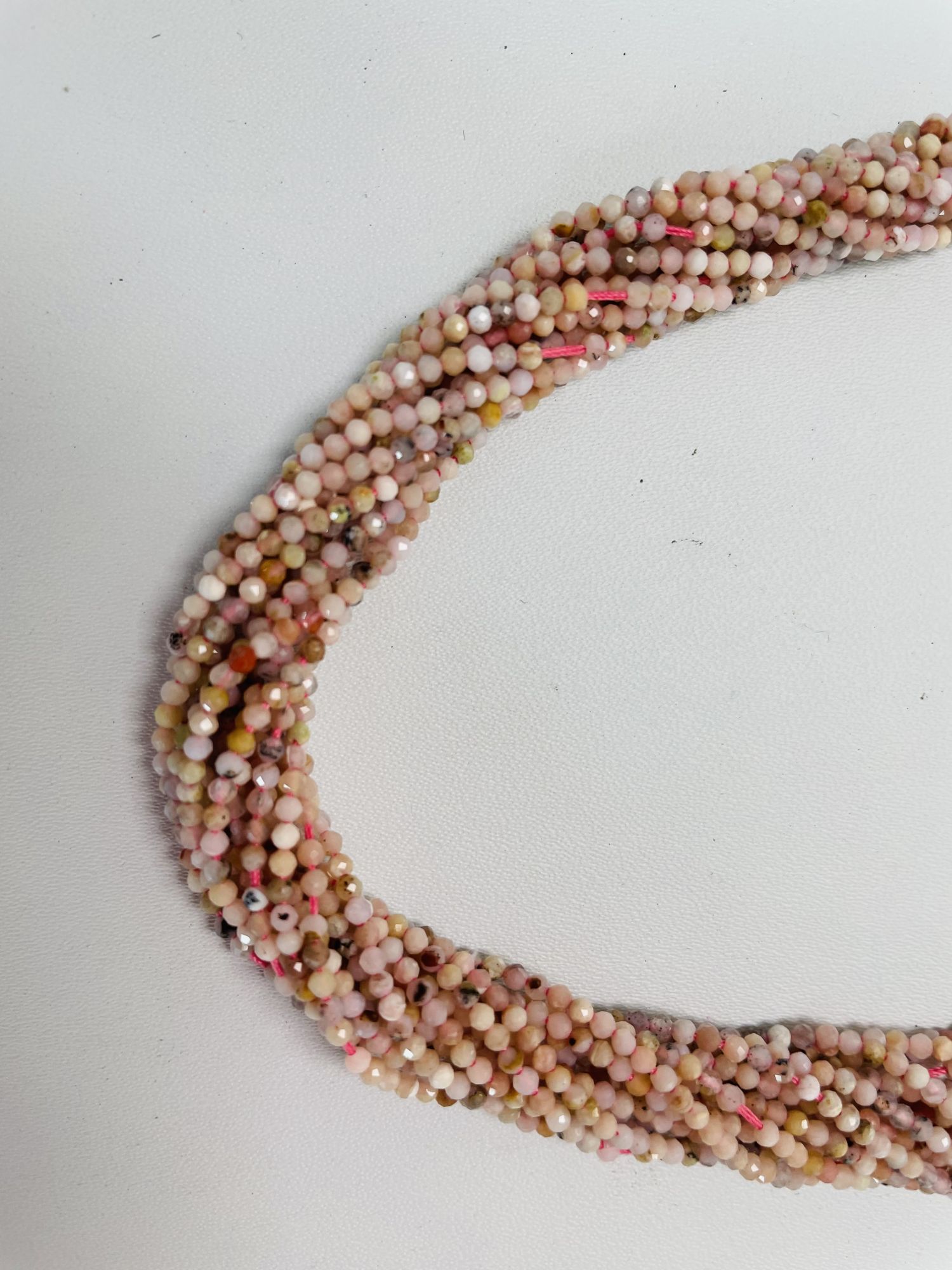 Shaded Opal Rondelle Faceted