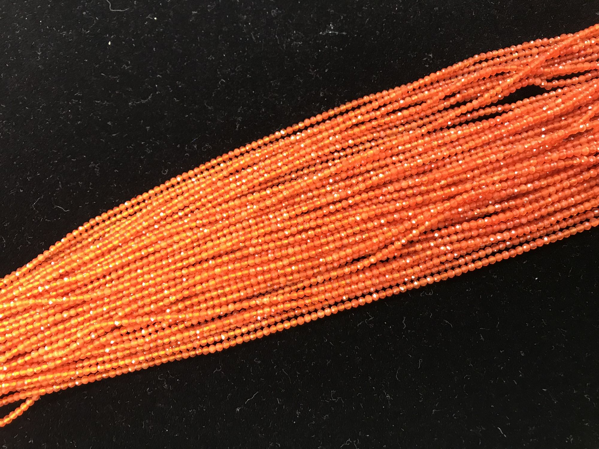 Carnelian Round Faceted Small