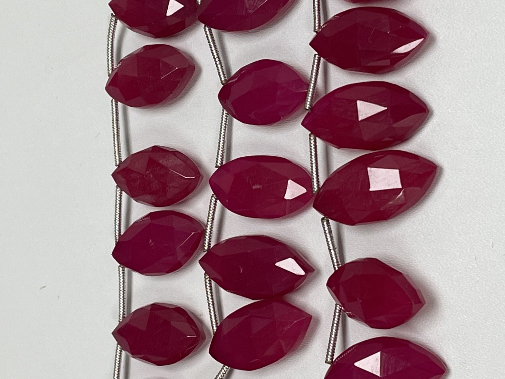 Pink Chalcedony Marquise Faceted