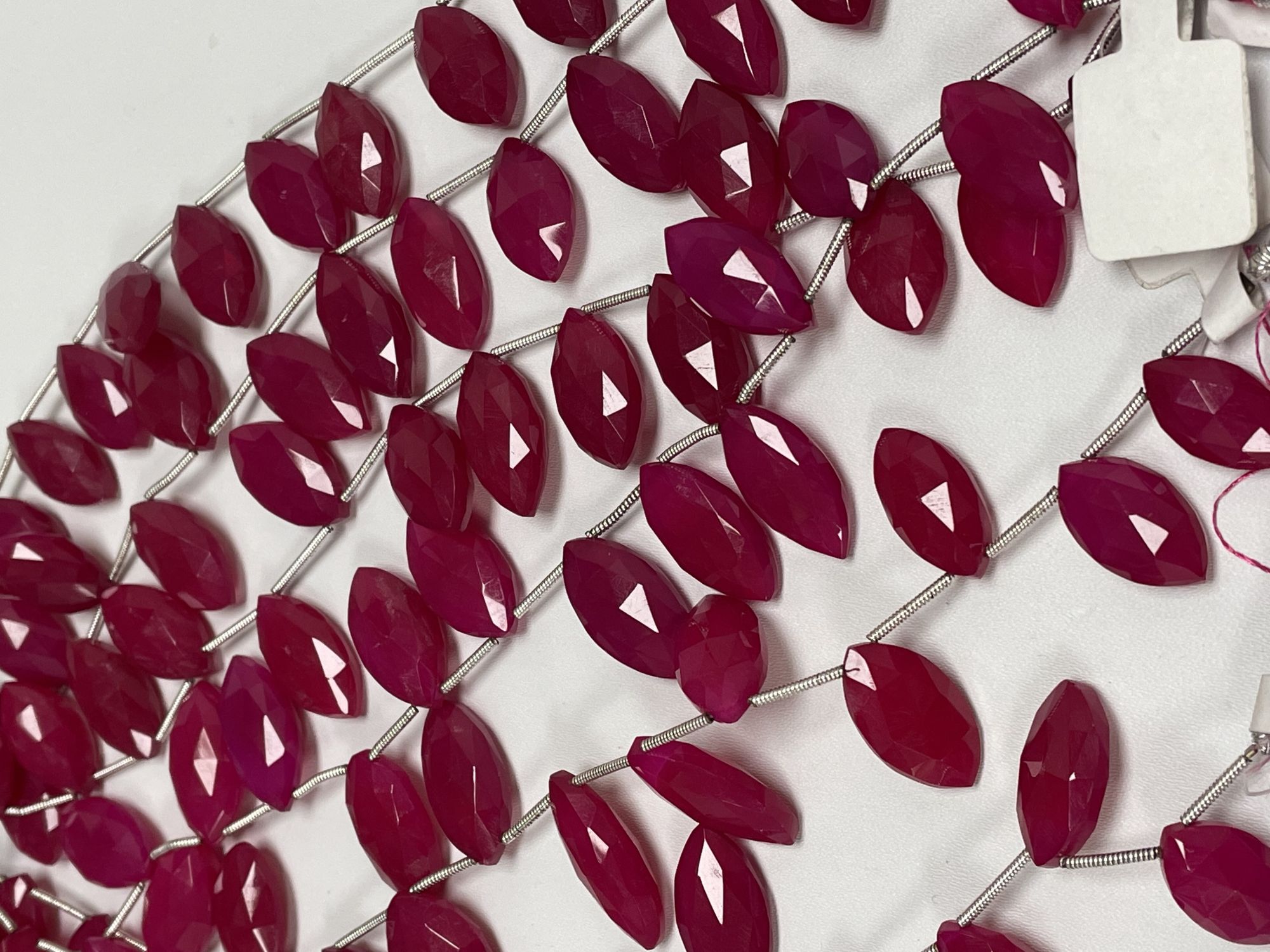 Pink Chalcedony Marquise Faceted