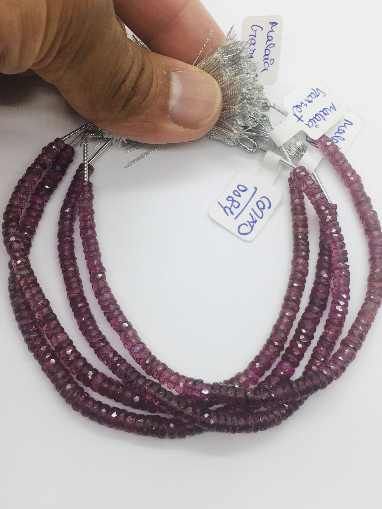 Malaia Garnet Tires Faceted