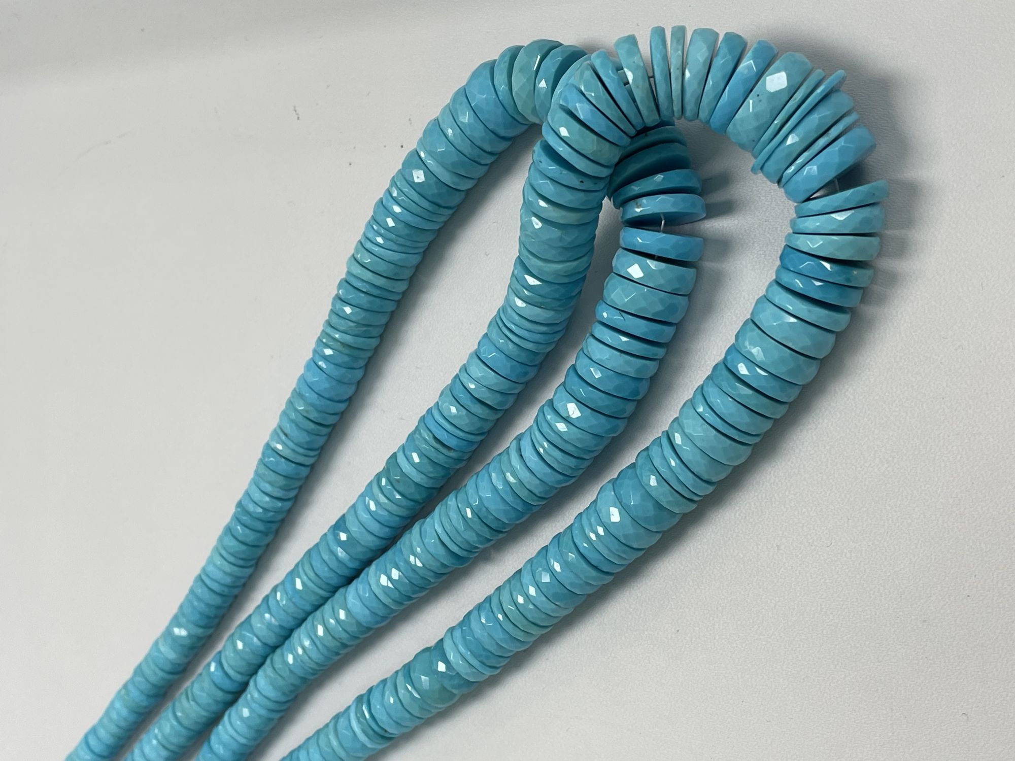 Turquoise Tire Faceted