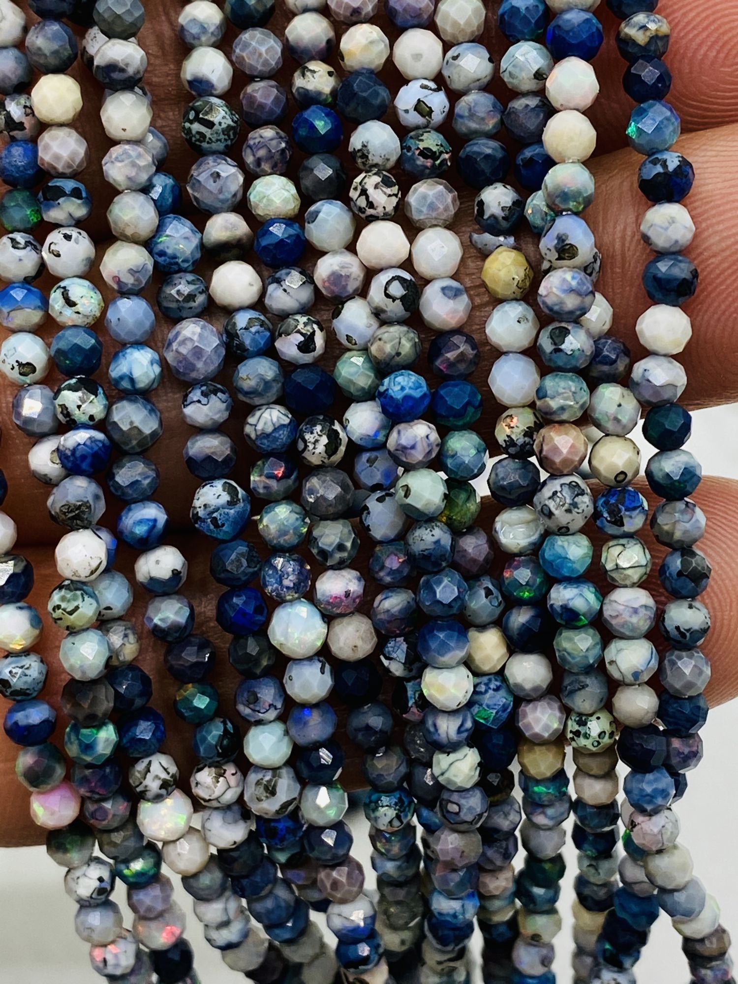 Natural Ethiopian Opal Rounds