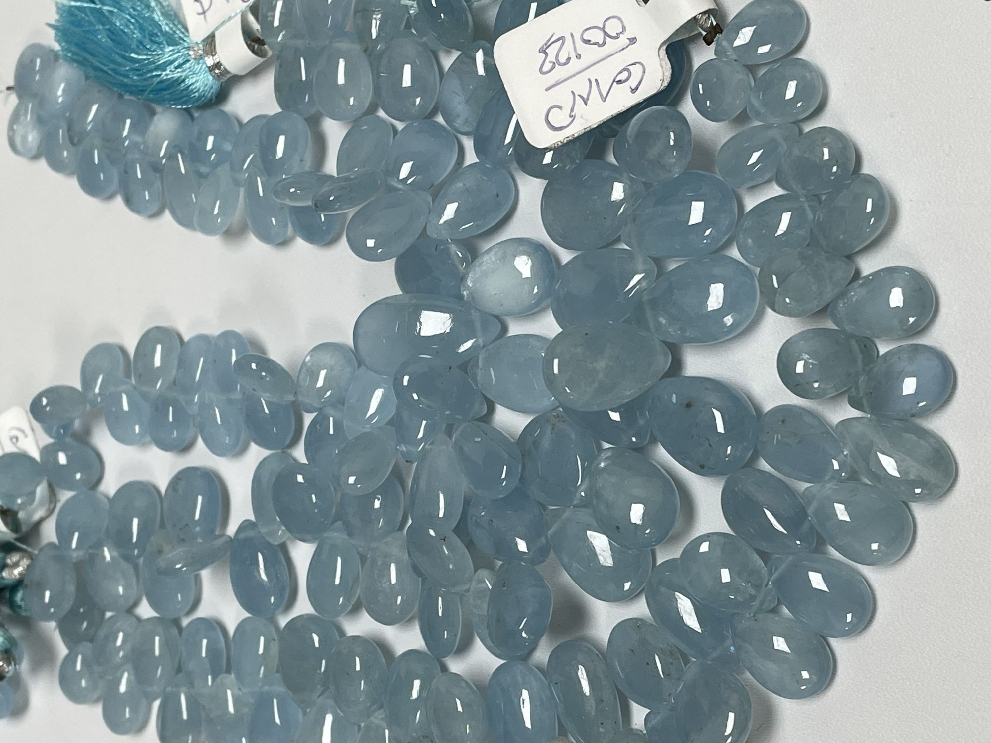 Aquamarine Pear Smooth