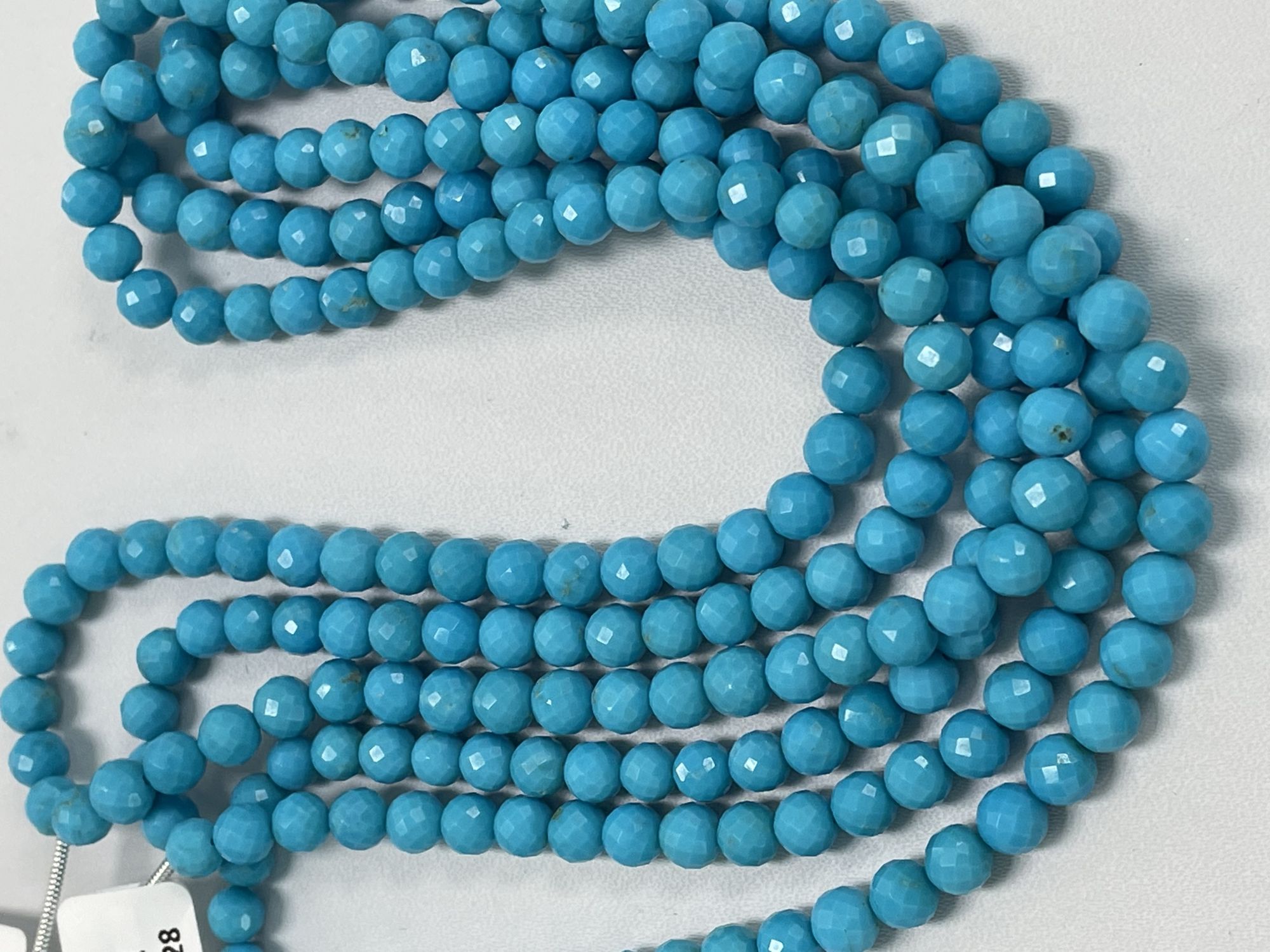 Turquoise Round Faceted