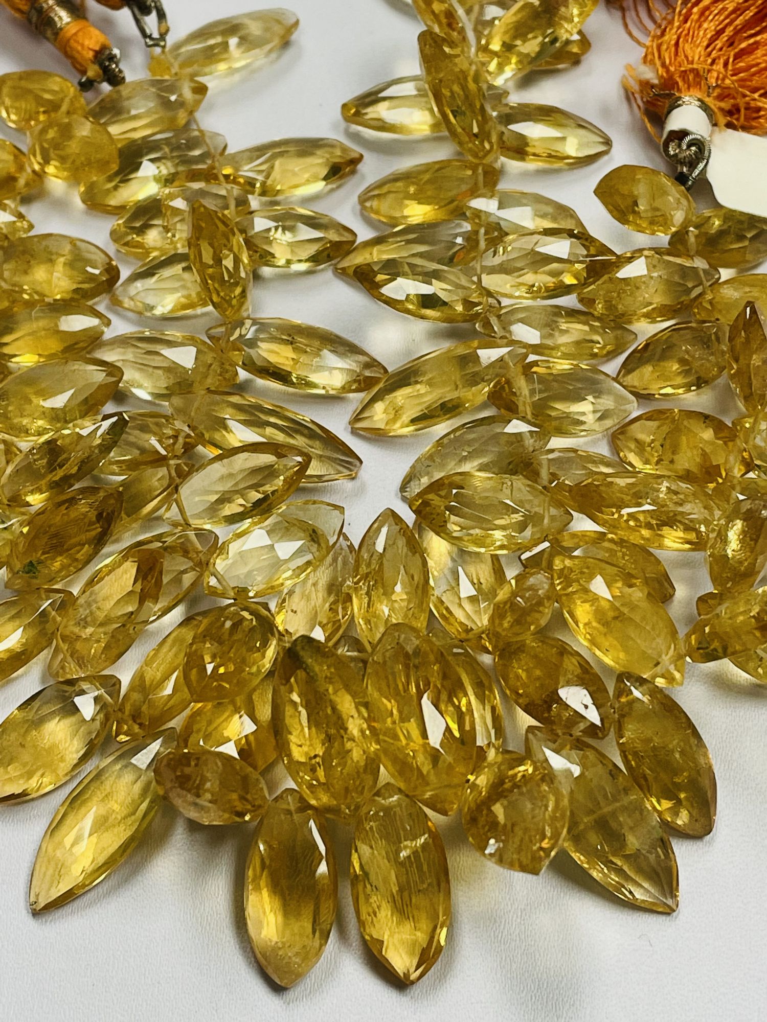 Citrine Marquise Faceted