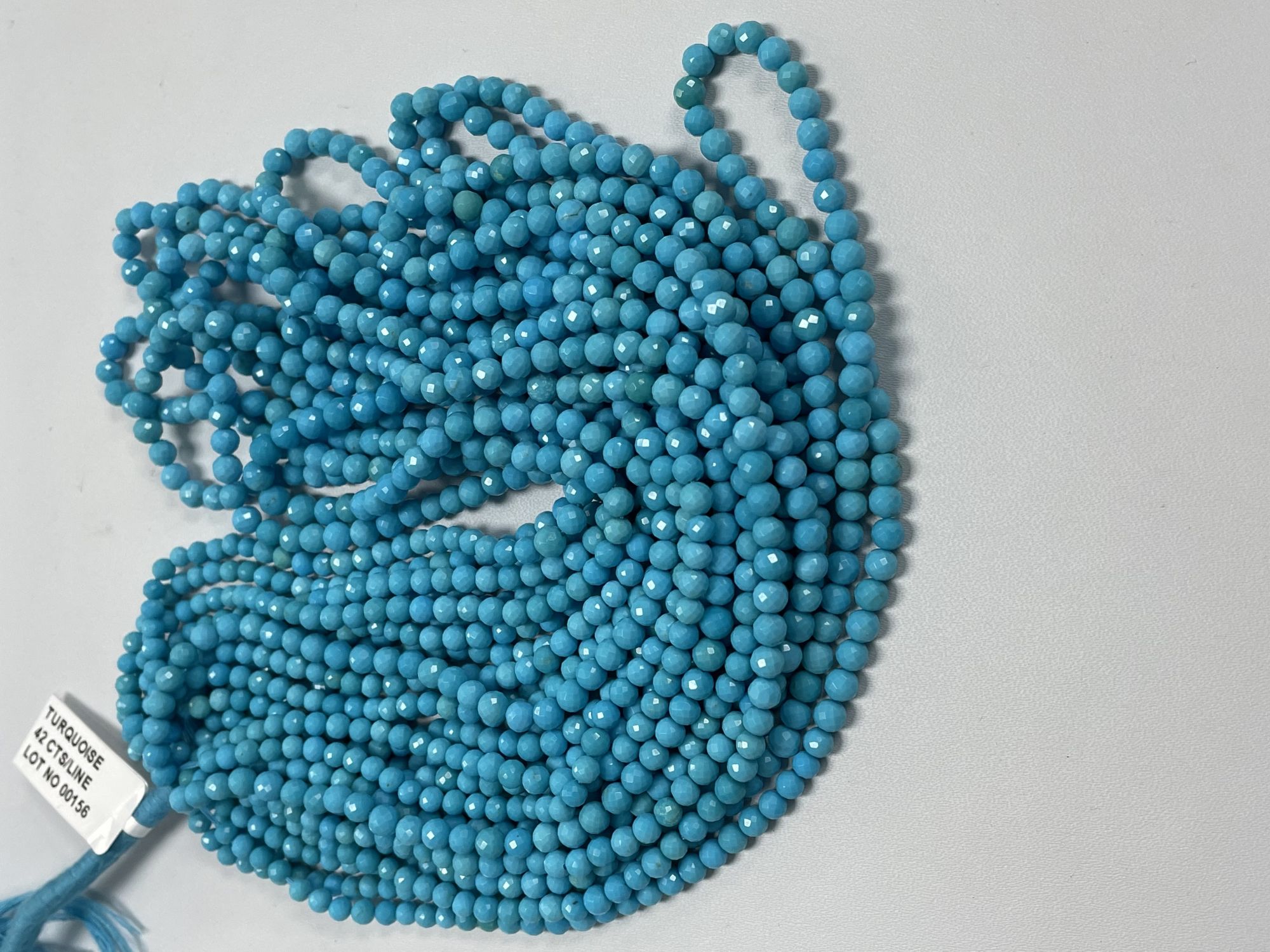 Turquoise Round Faceted
