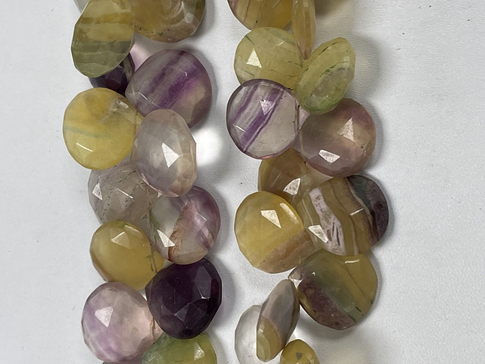Fluorite Heart Faceted