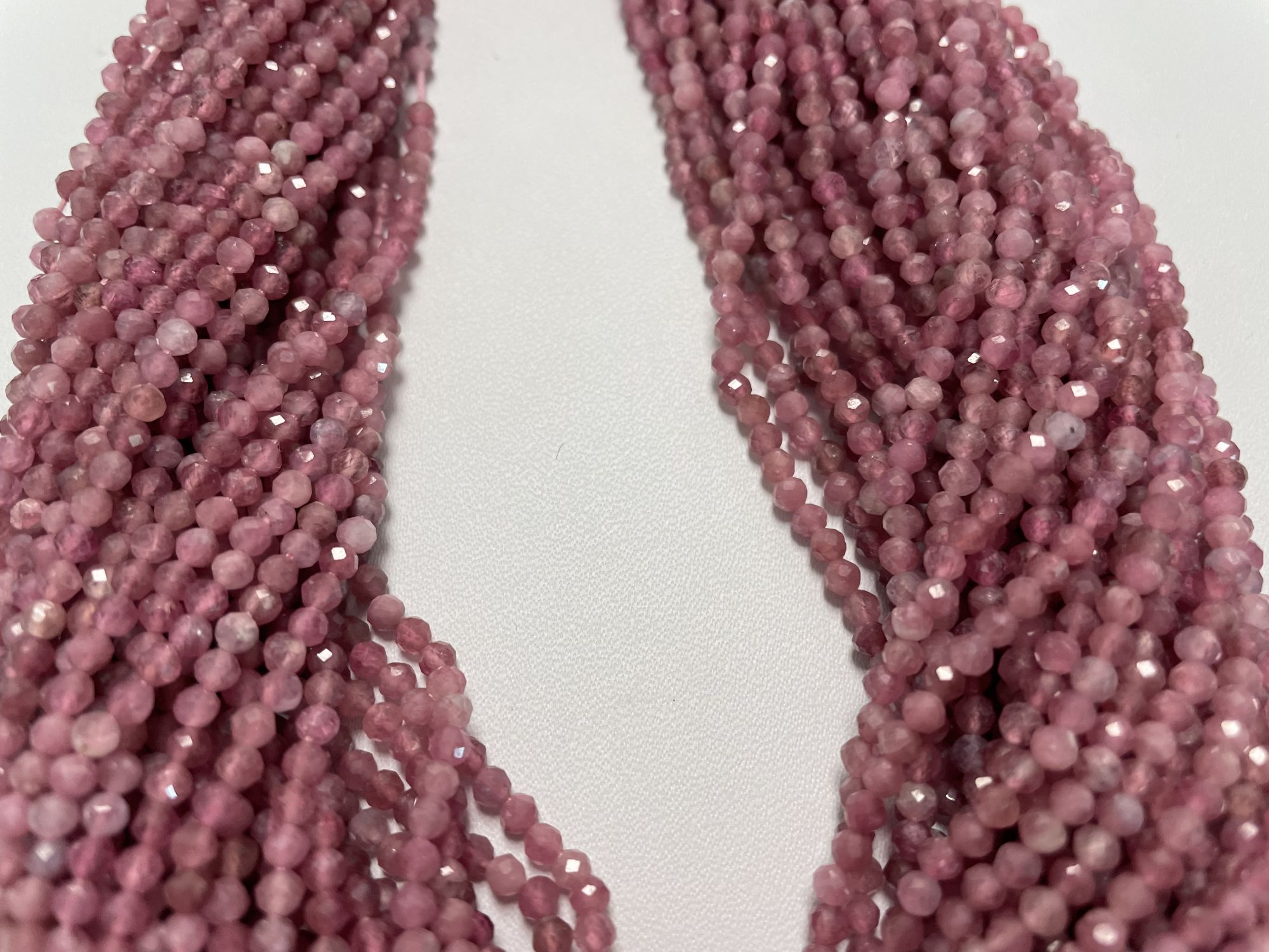 Tourmaline Rondelle Faceted