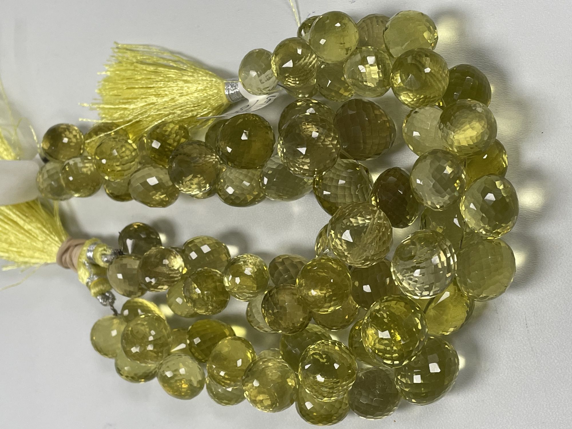 Lemon Quartz Onion Faceted