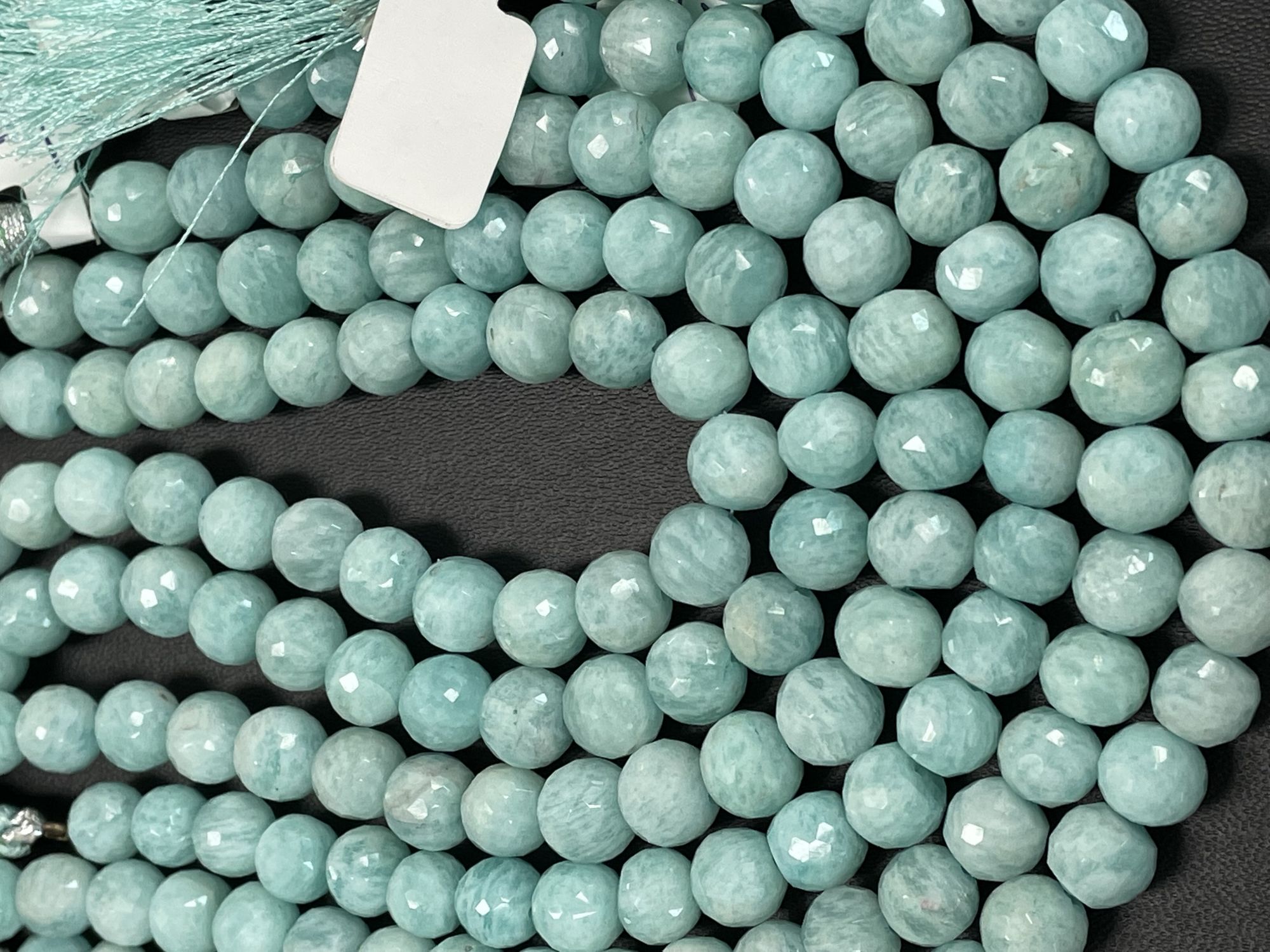 Amazonite Round Faceted