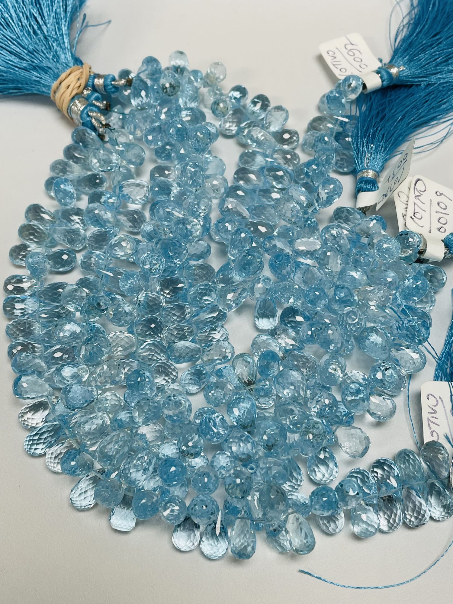 Sky Blue Topaz Drop Faceted